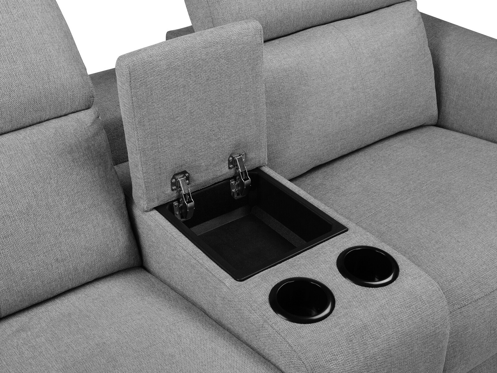 Dīvāns reglainer Denton 1468 (Pelēks)