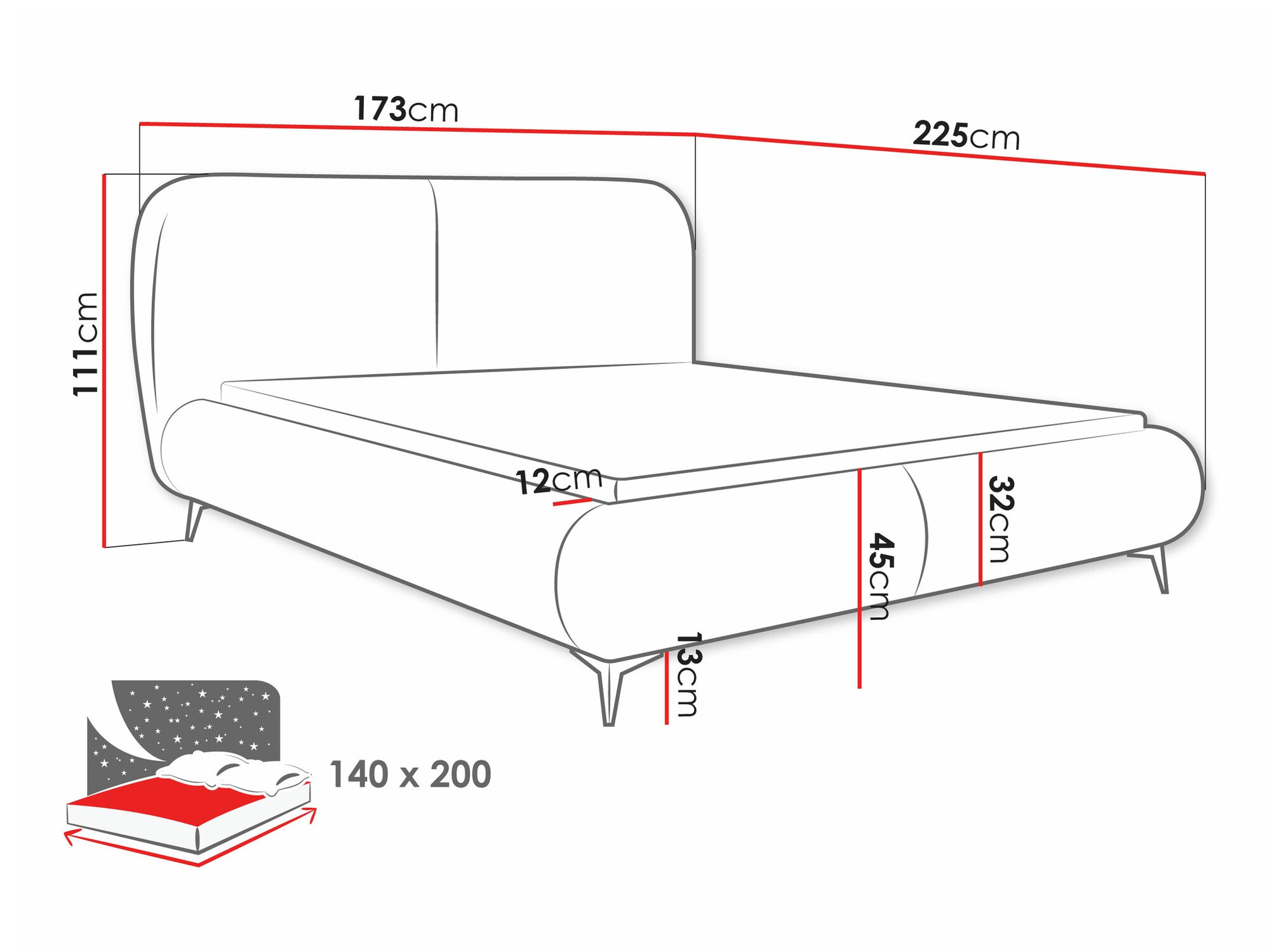 Gulta TrendyNest Fenara (Coral 15)
