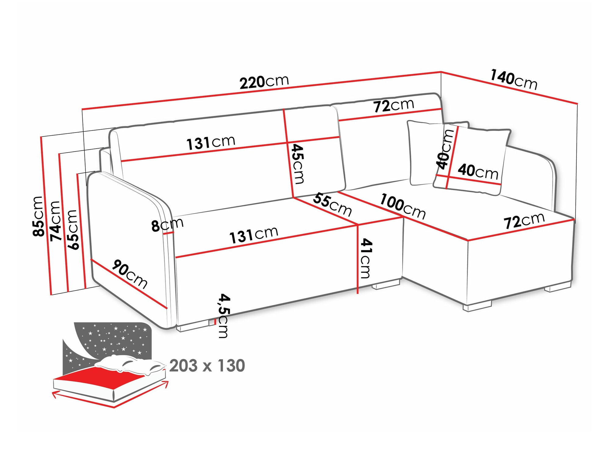 Stūra dīvāns Columbus 245 (Velo 621)