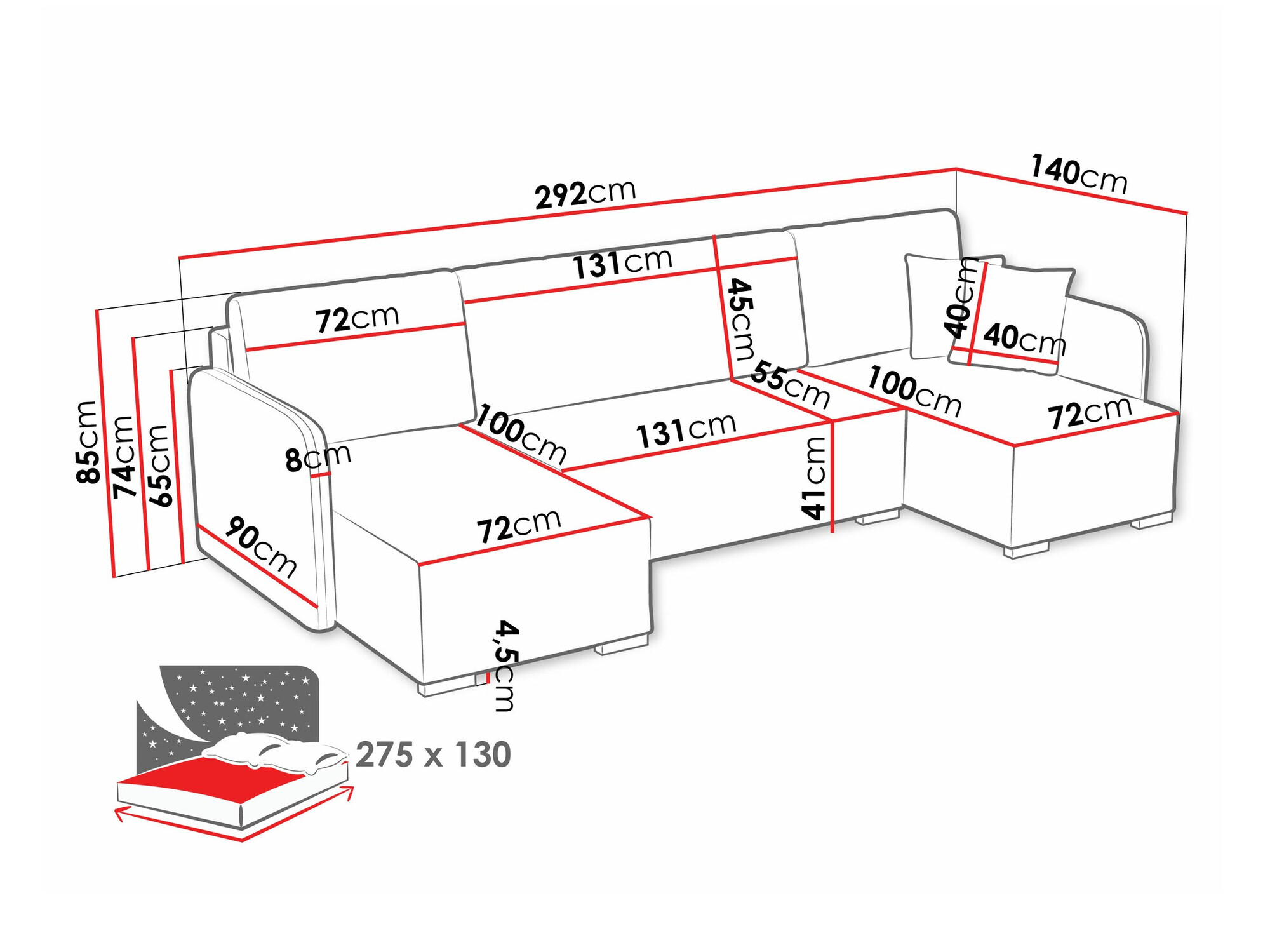 Stūra dīvāns Columbus 246 (Velo 621)
