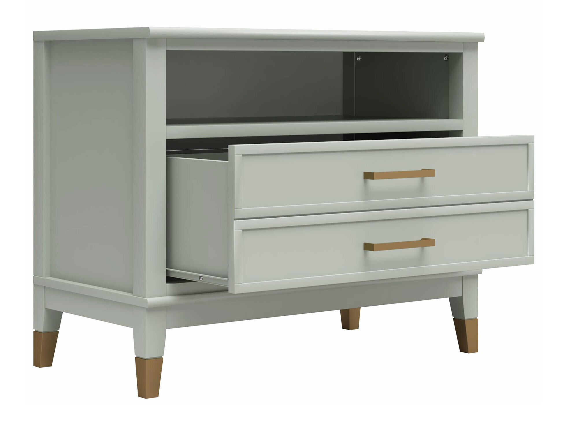 Naktsgaldiņš CosmoLiving by Cosmopolitan Belromu 107 (Zaļš)