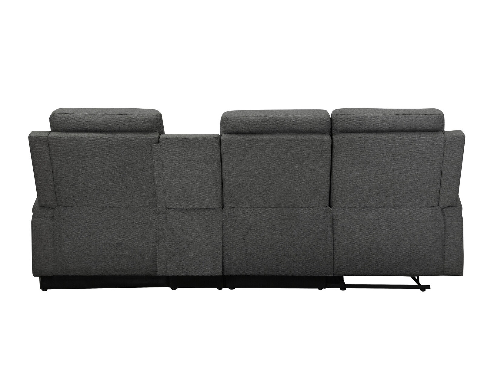 Stūra dīvāns reglaineris Denton 1368 (Antracīts)