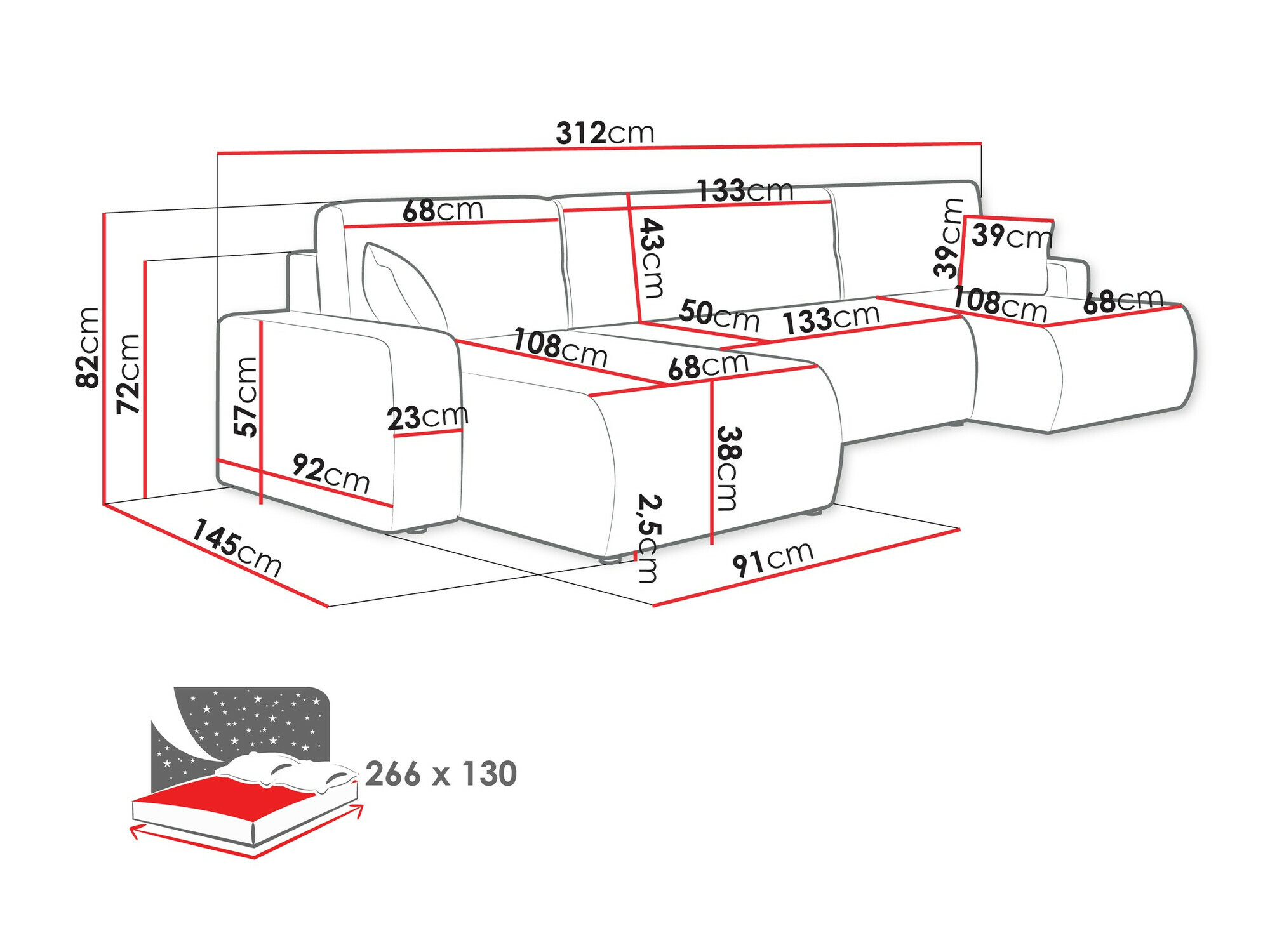 Stūra dīvāns Shelton 103 (Poso 02)