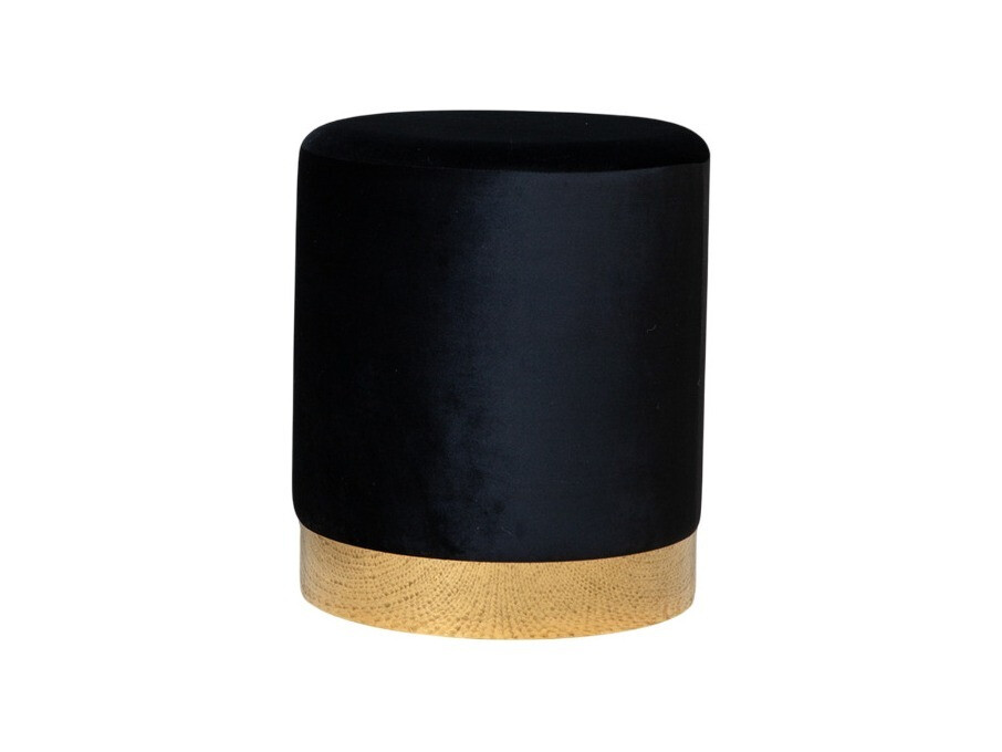 Пуф Dallas 2936 (Чёрный + Глянцевый желтый)