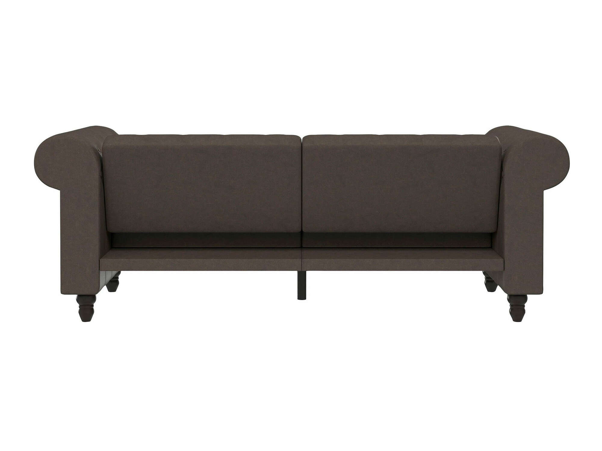 Chesterfield dīvāns Tulsa 217 (Tumši brūns)