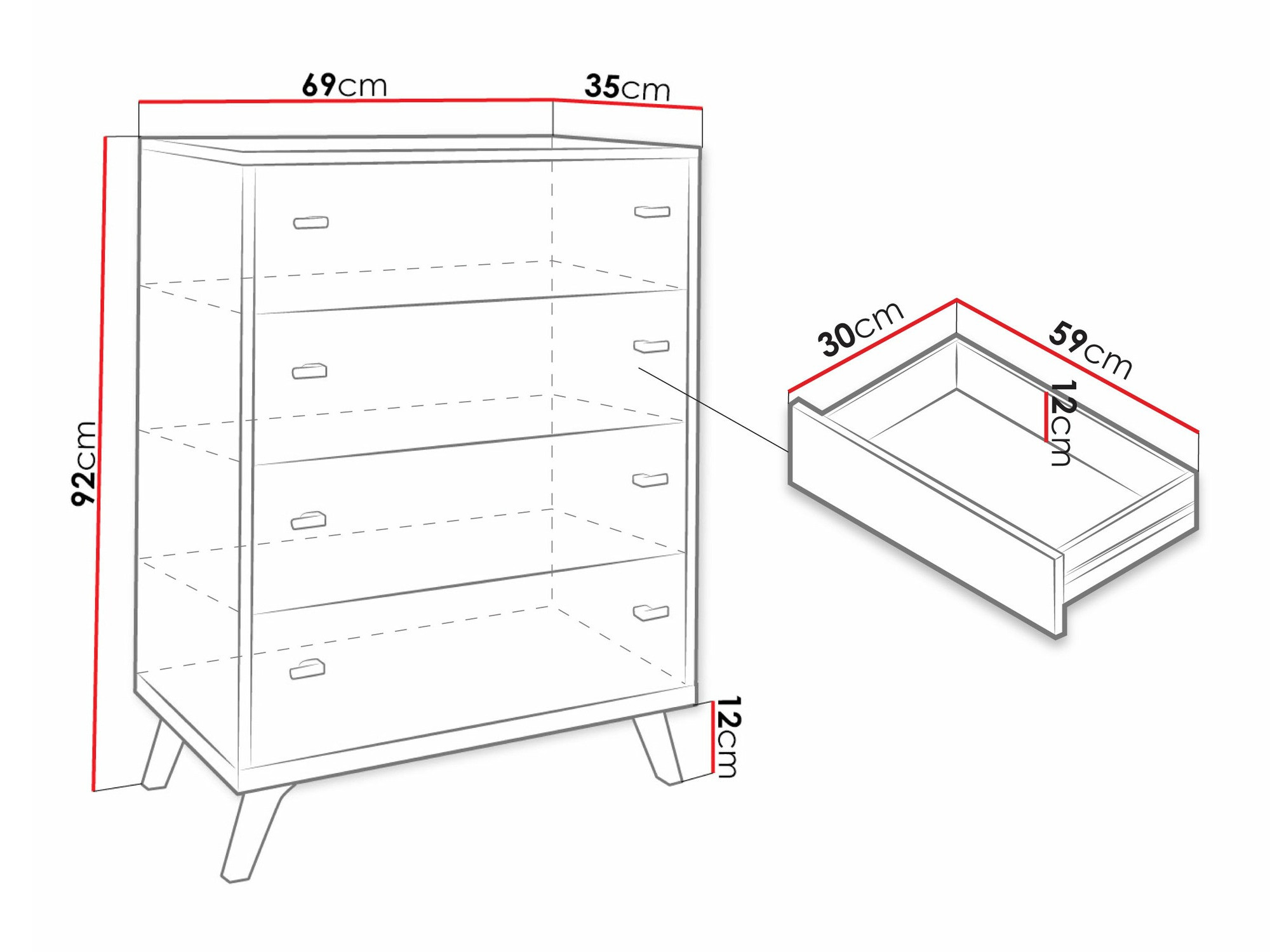 Kомод Levtena 101