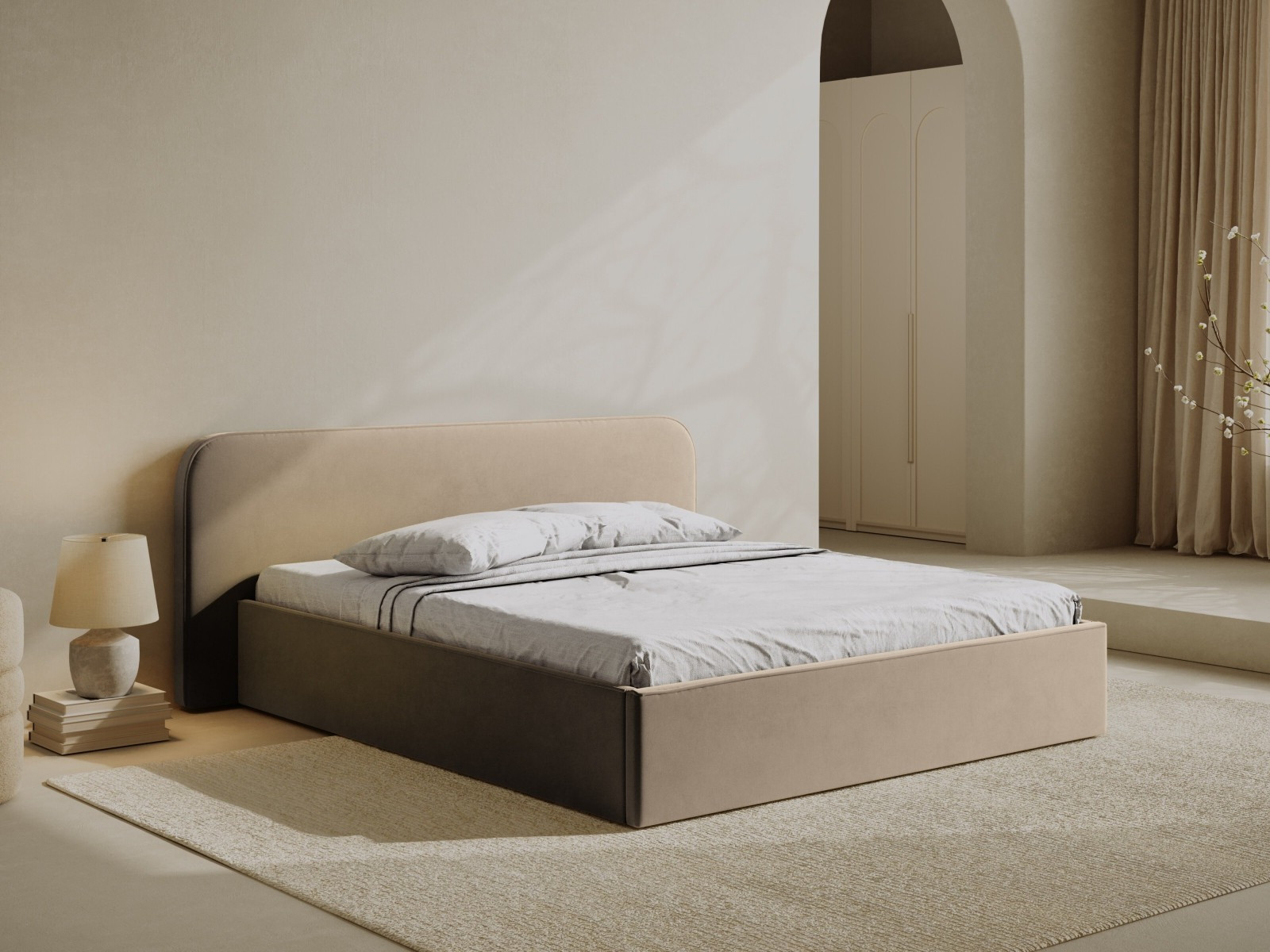 Кровать Beckley 158 (Portland Taupe)