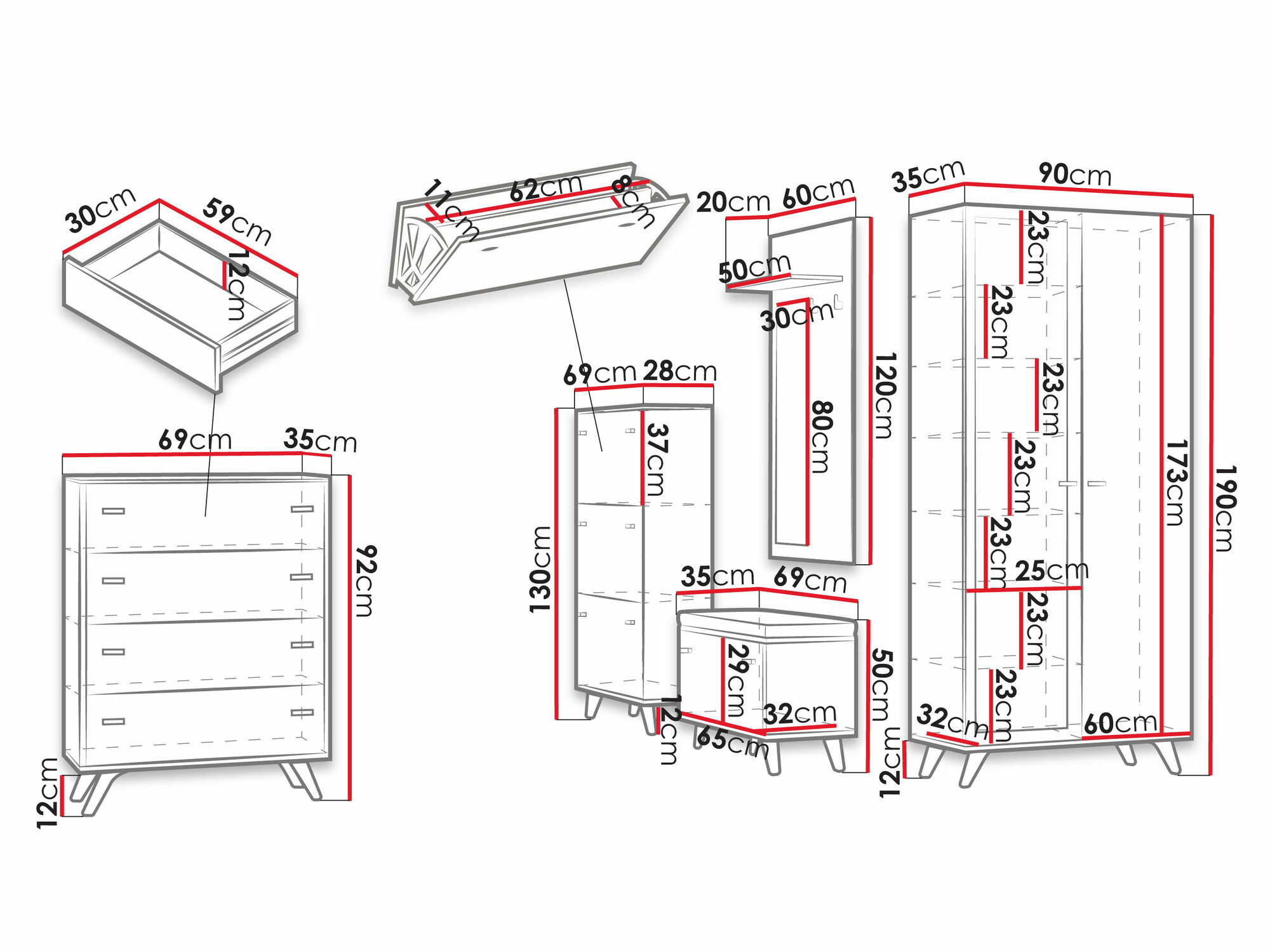 Прихожая Levtena 105