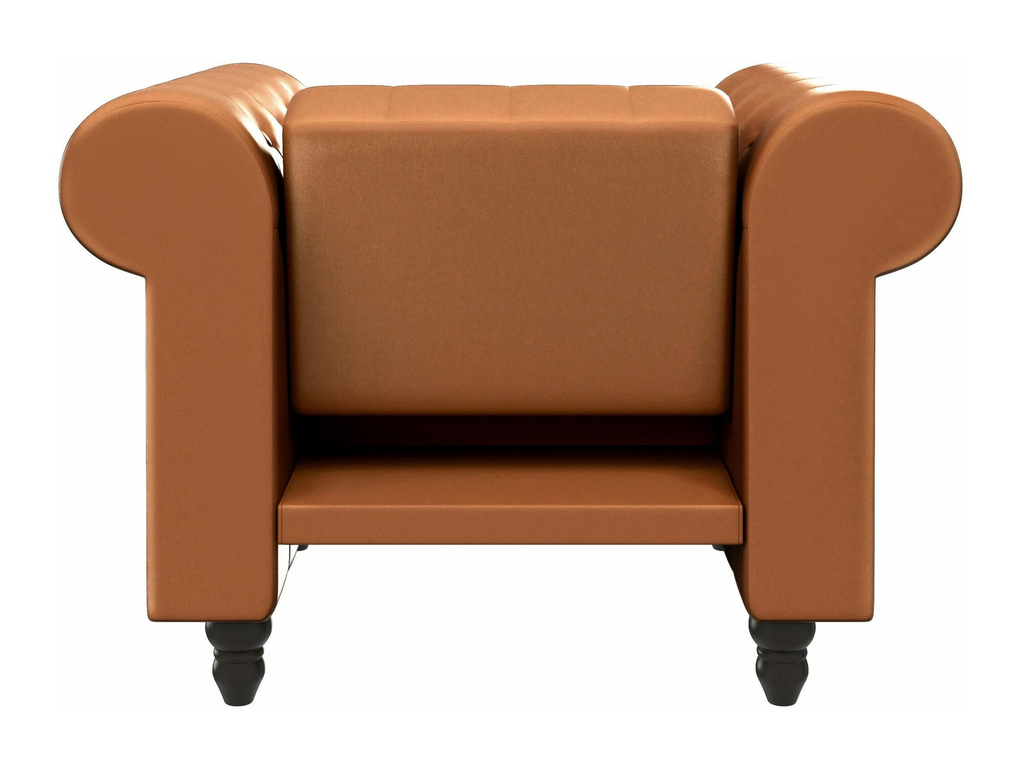 Chesterfield krēsls Tulsa 630 (Gaiši brūns)