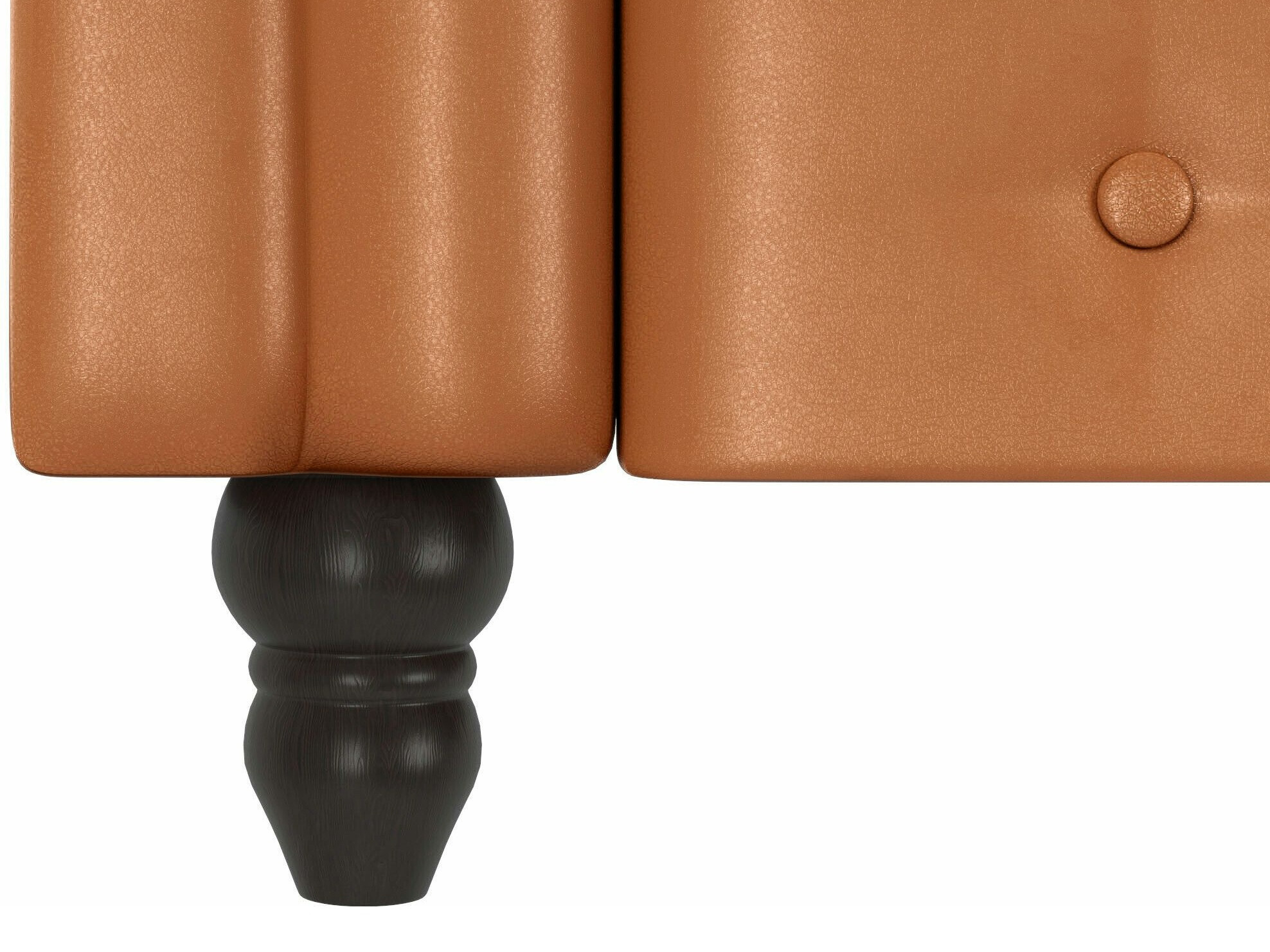 Chesterfield krēsls Tulsa 630 (Gaiši brūns)