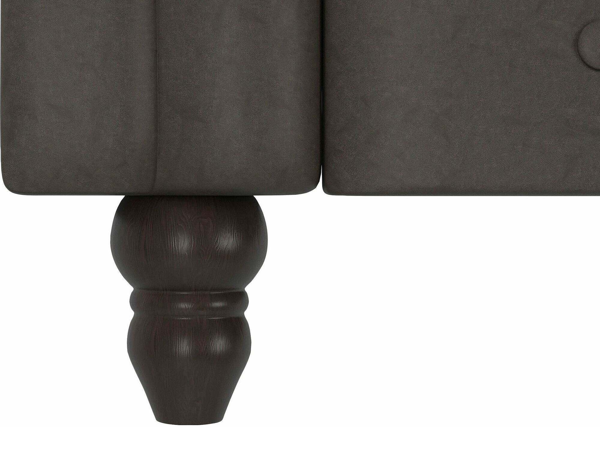 Chesterfield krēsls Tulsa 630 (Tumši brūns)
