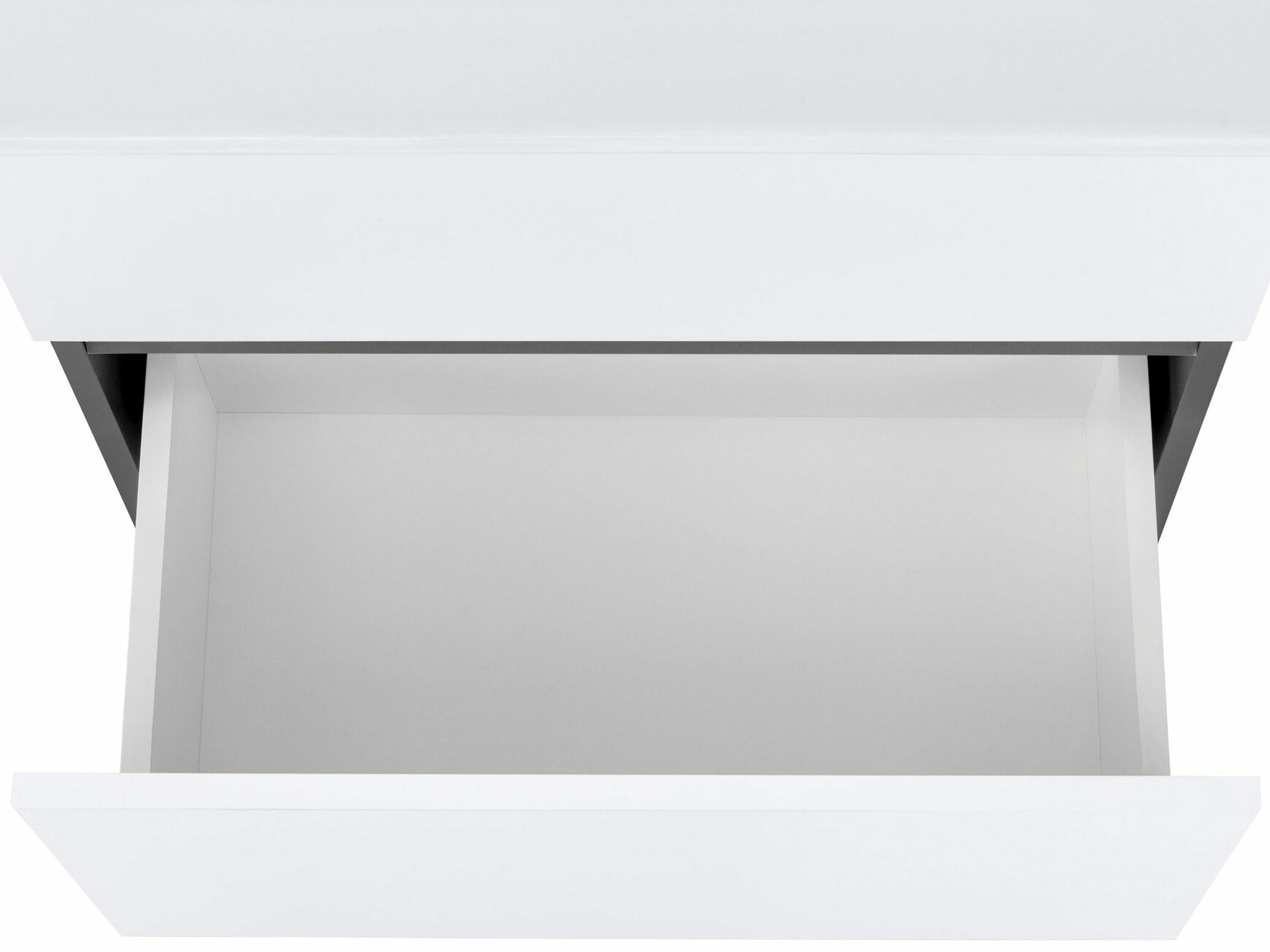 Piekarams vannas istabas skapītis izlietnei Denton 1478 (Balts + Antracīts)