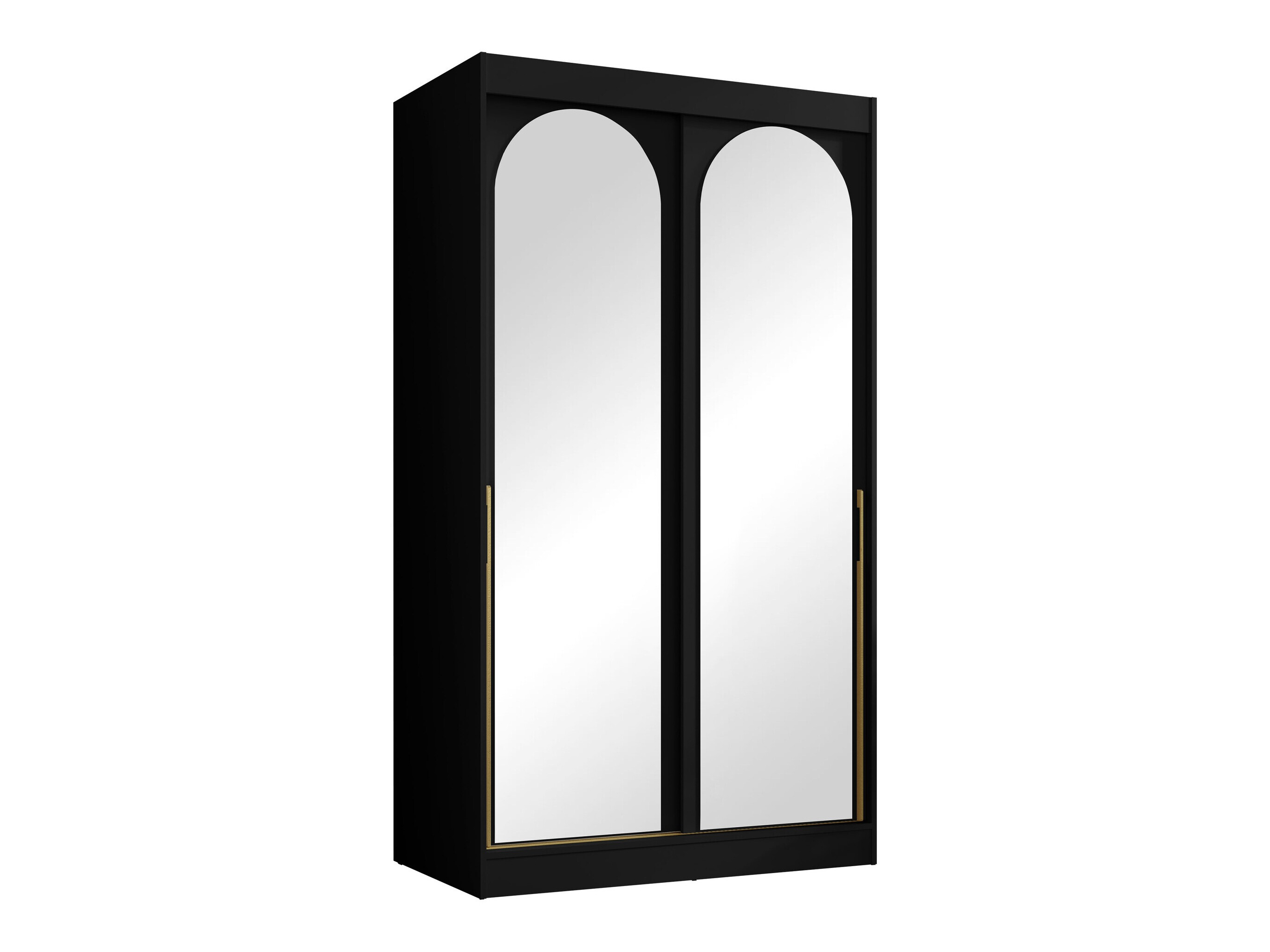 Skapis Toledo 130 (Melns)