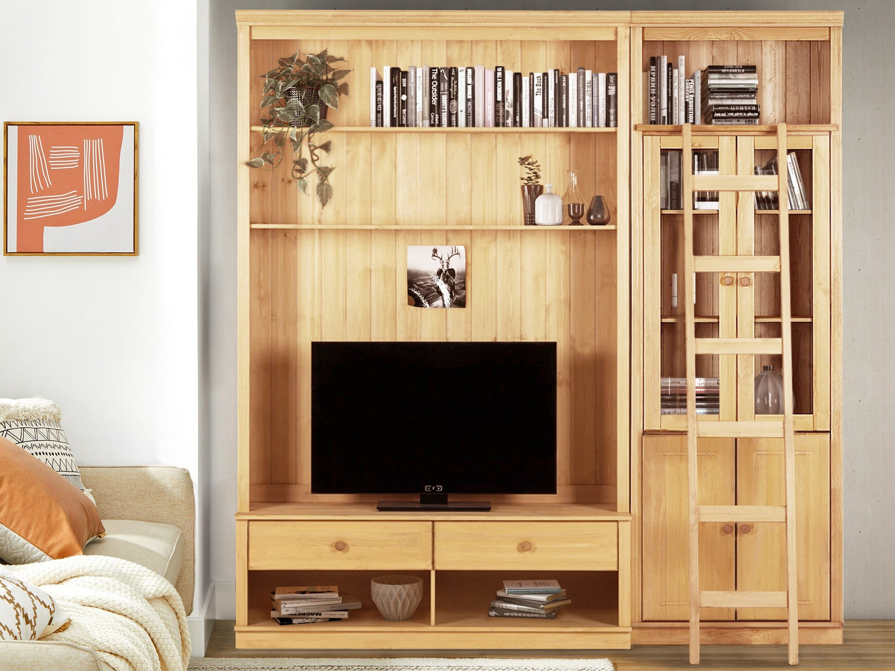 Viesistabas komplekts Saltoro 125 (Gaiši brūns)