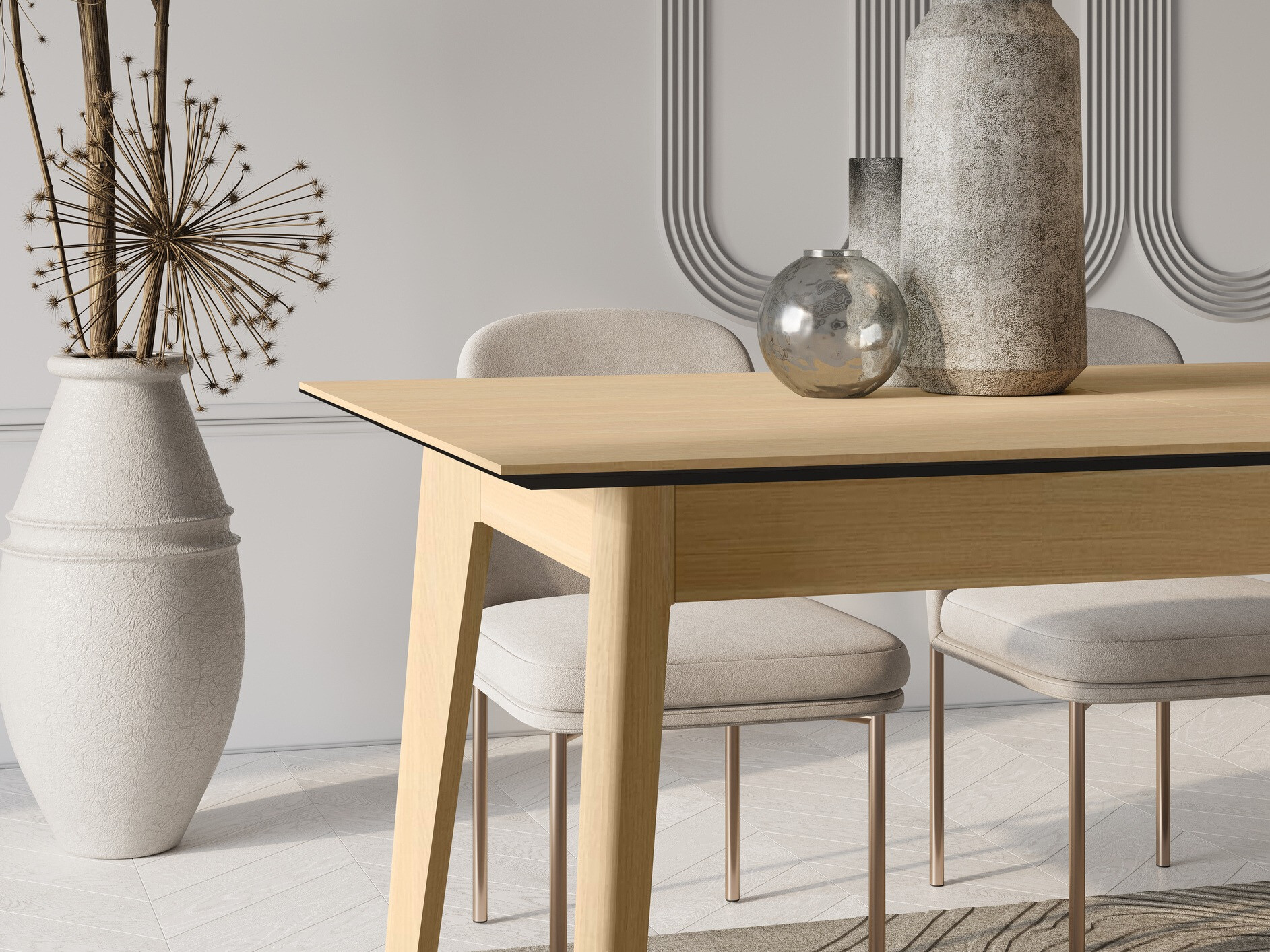 Galds Fresno 174 (Gaišs ozols)