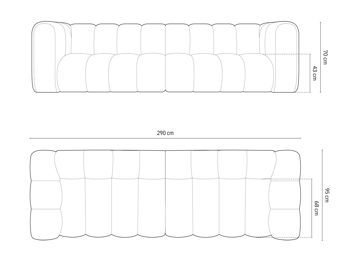 Модульный диван Cirleve 100 (Salvador 1)