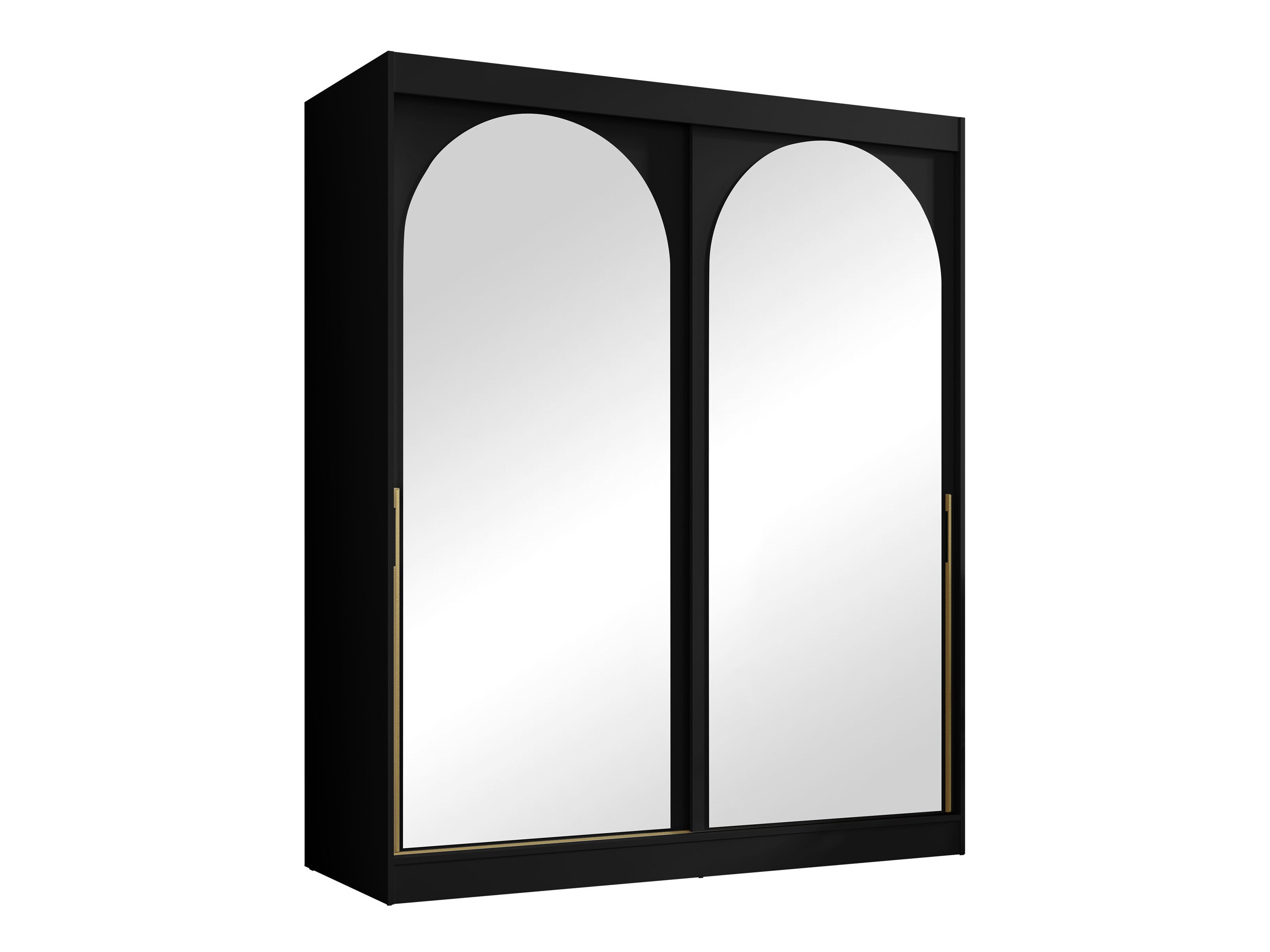 Skapis Toledo 132 (Melns)