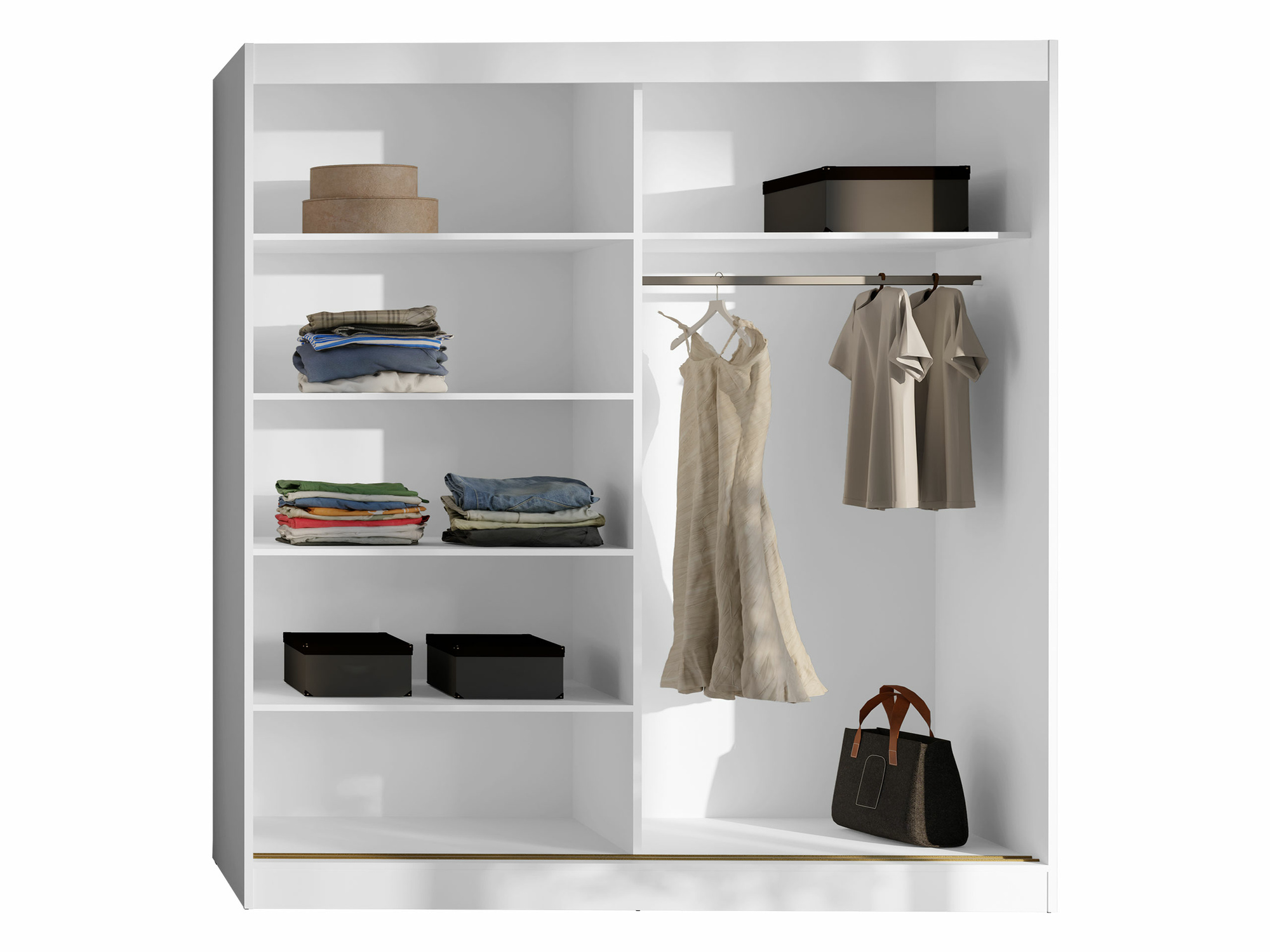 Skapis Toledo 133 (Balts)