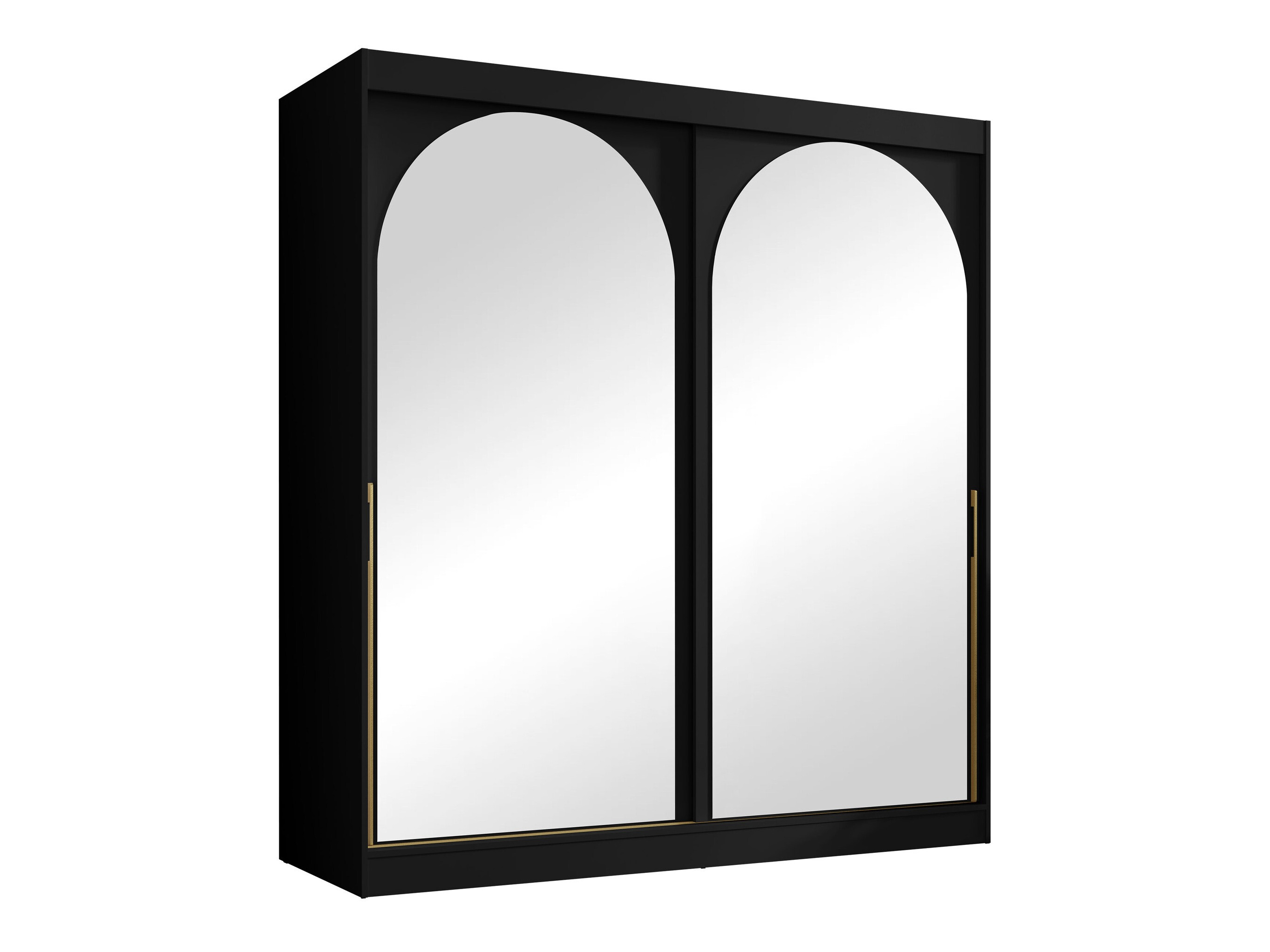 Skapis Toledo 133 (Melns)