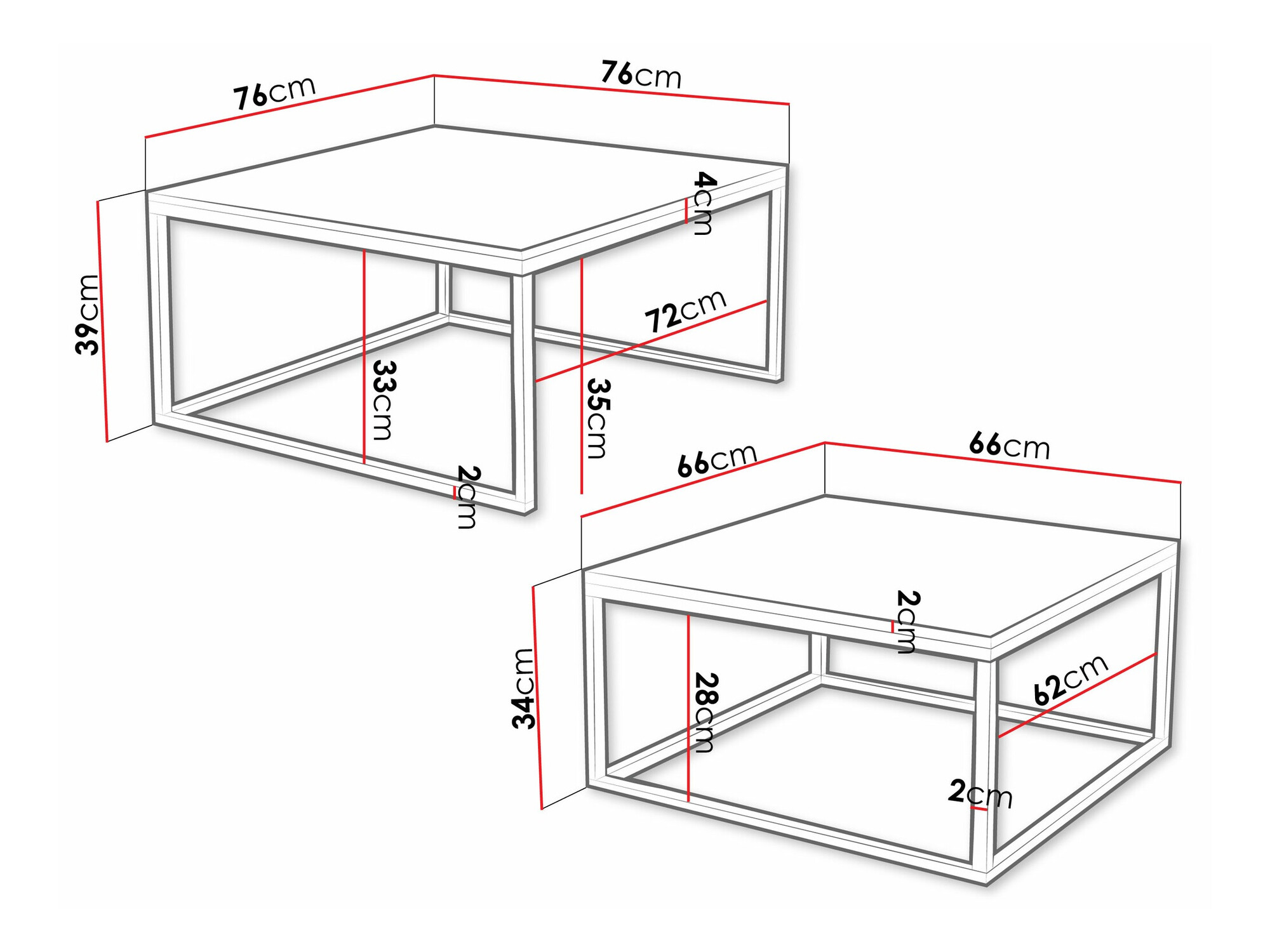 Žurnālu galdiņu komplekts Oswego 133 (Gaišs koks + Kašmirs)