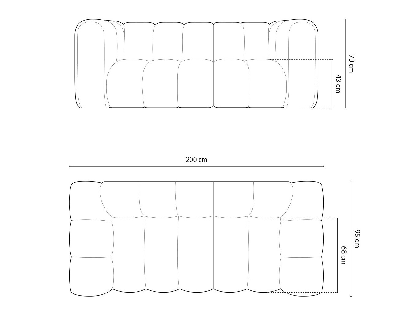 Диван Cirleve 102 (Salvador 10)