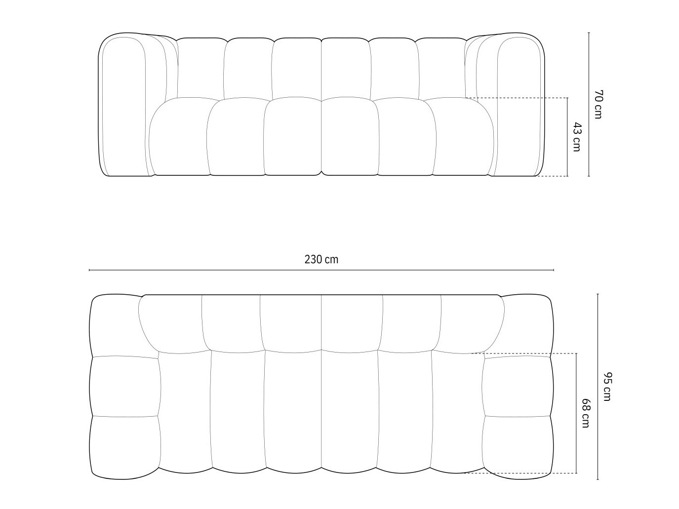 Диван Cirleve 103 (Salvador 17)