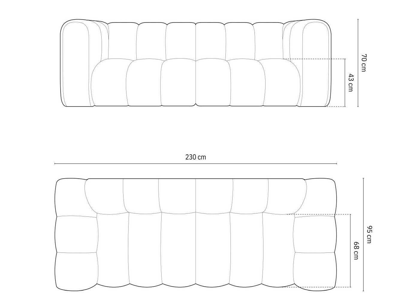 Диван Cirleve 103 (Salvador 19)