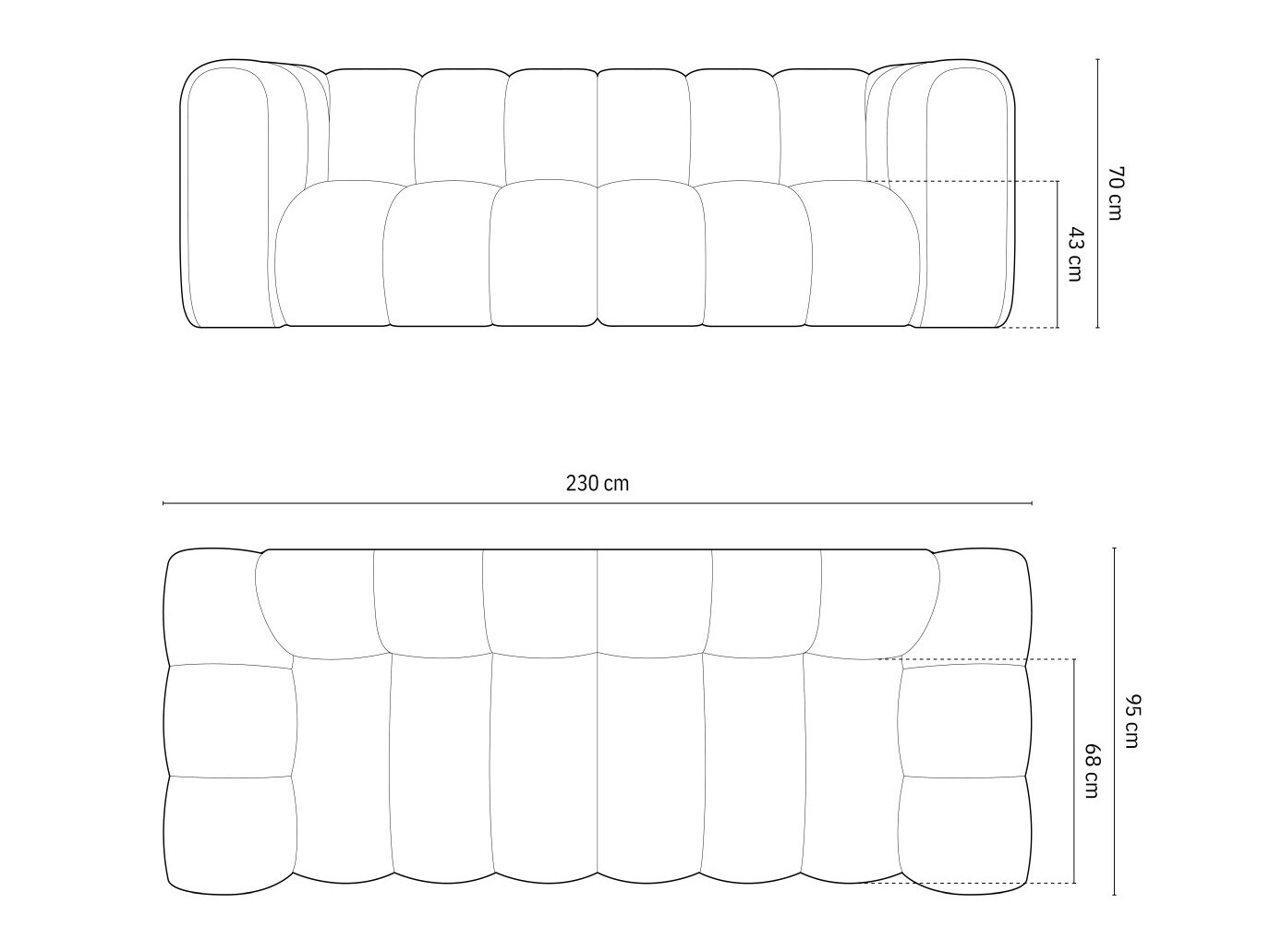 Диван Cirleve 103 (Salvador 1)