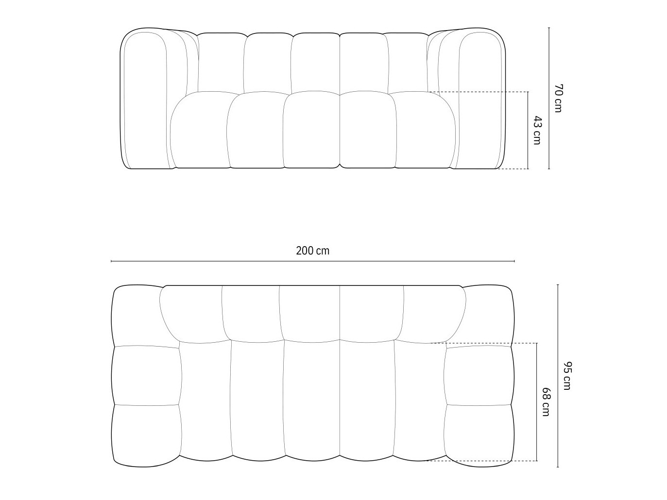 Dīvāns Cirleve 102 (Salvador 5)