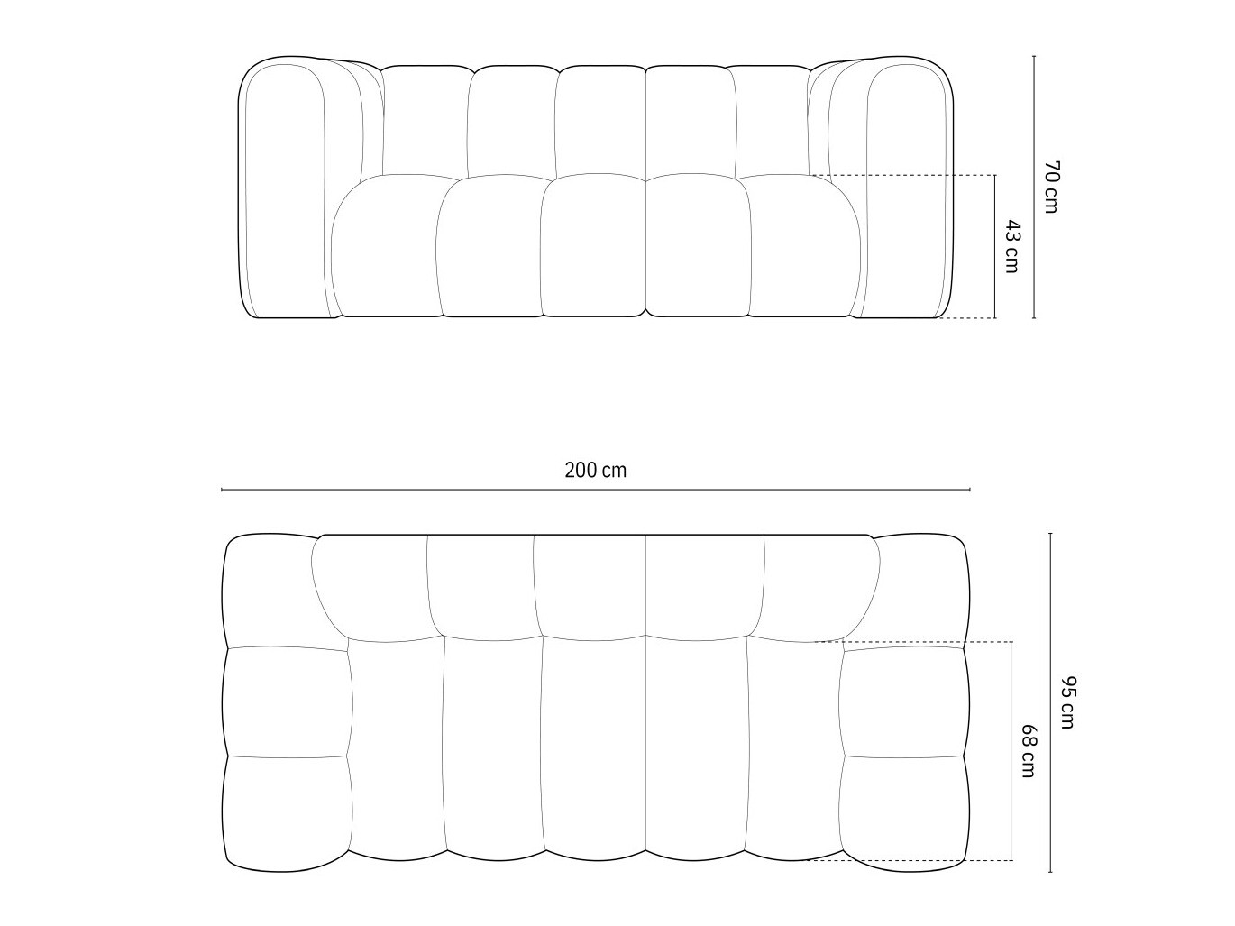 Dīvāns Cirleve 102 (Salvador 7)