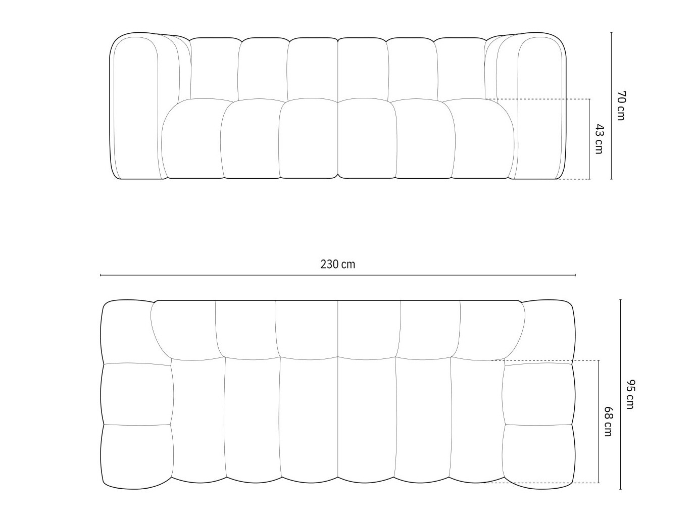 Dīvāns Cirleve 103 (Salvador 10)