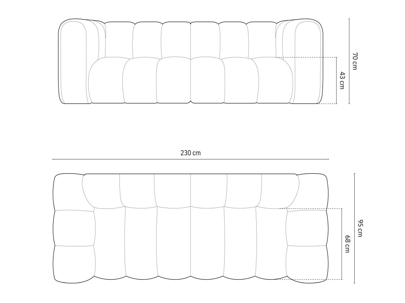 Dīvāns Cirleve 103 (Salvador 12)