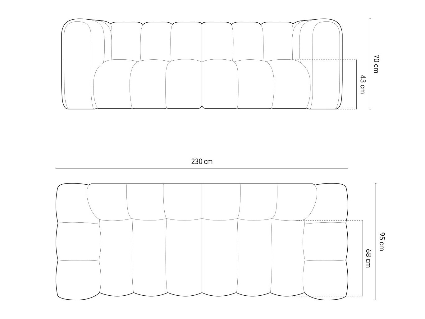 Dīvāns Cirleve 103 (Salvador 7)
