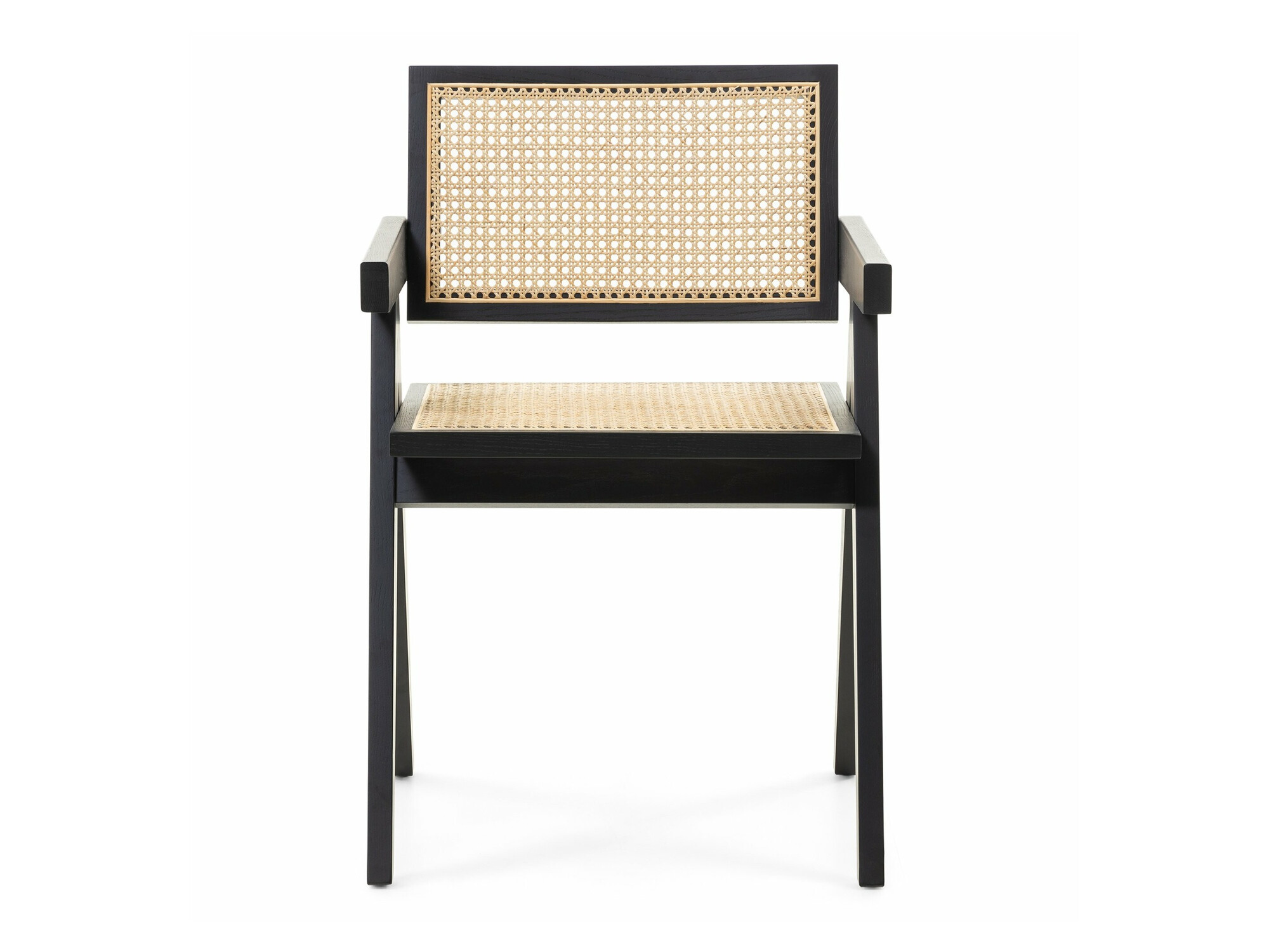 Krēsls Burleson 245 (Melns + Gaiši brūns)