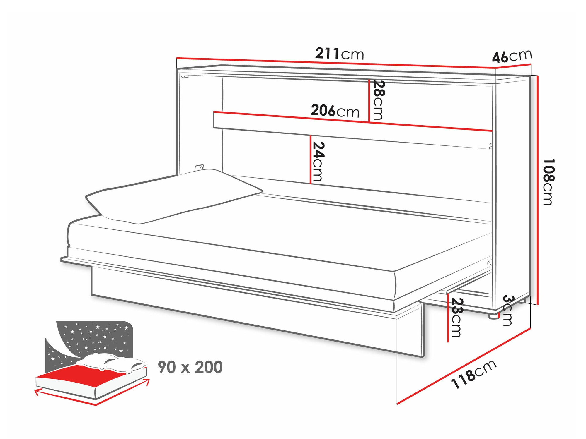 Мебельный гарнитур Concept Pro Lenart Levfere 143