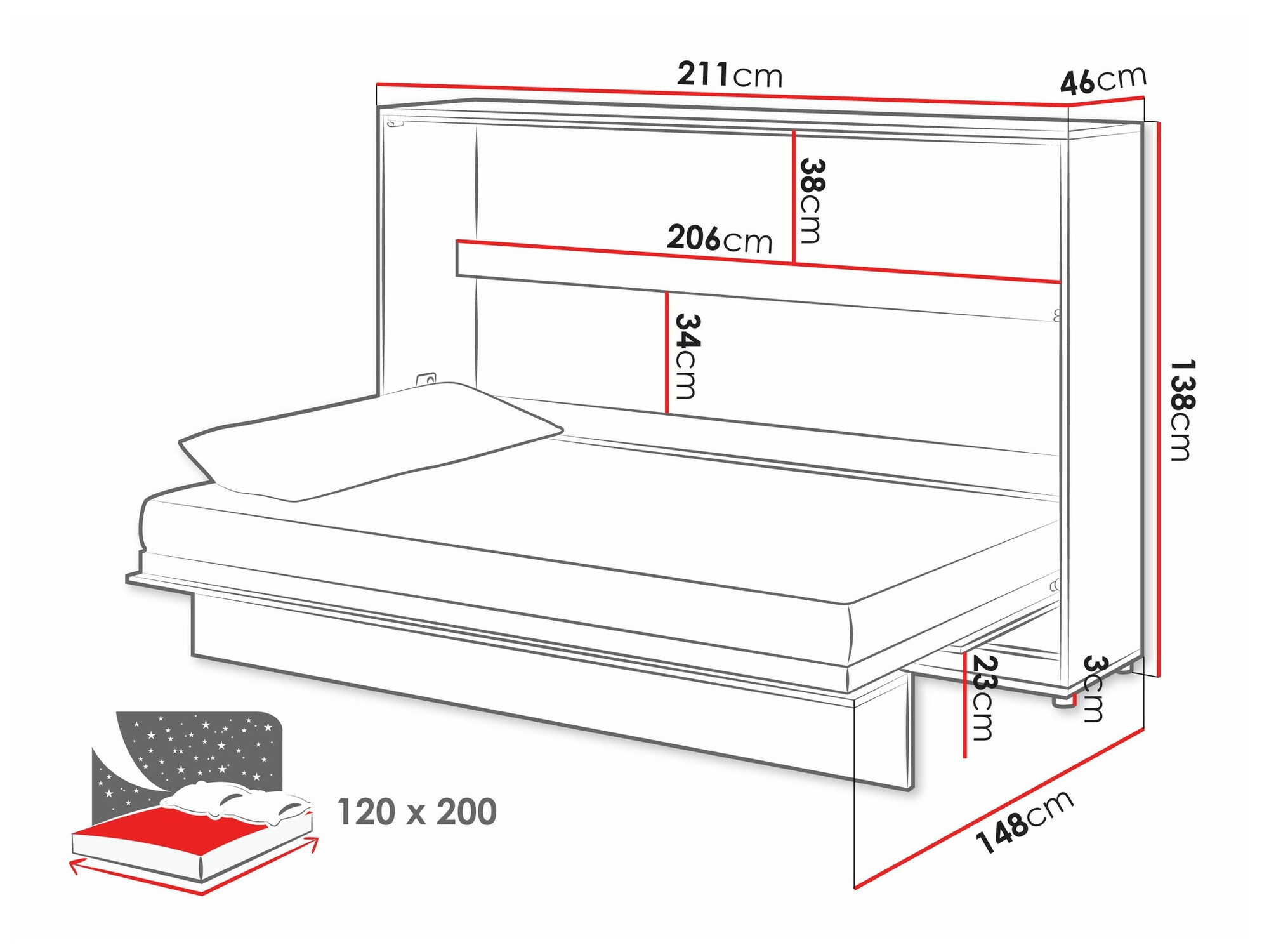 Мебельный гарнитур Concept Pro Lenart Levfere 143