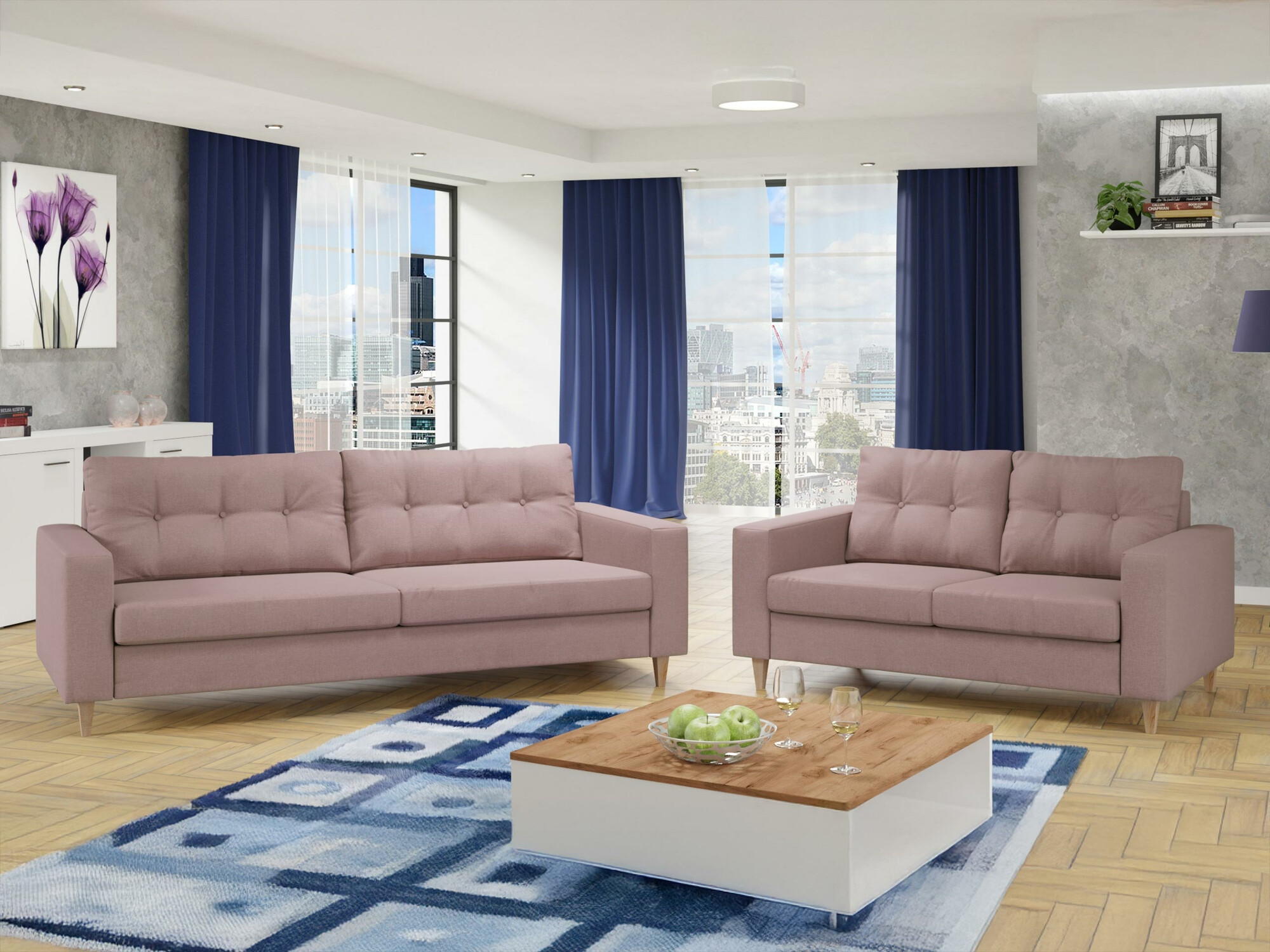 Комплект мягкой мебели Temple 112