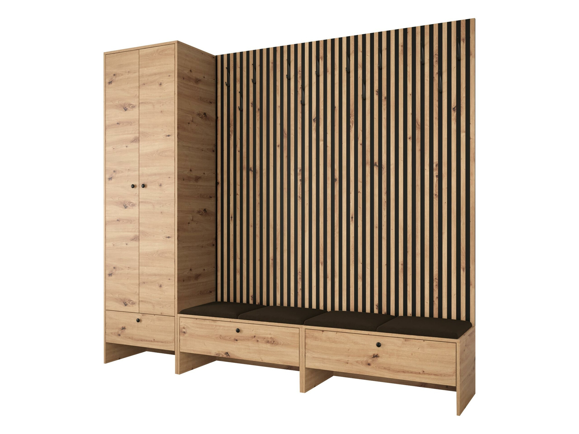 Priekšnama komplekts Hartford 484 (Artisan ozols + Manila 04)