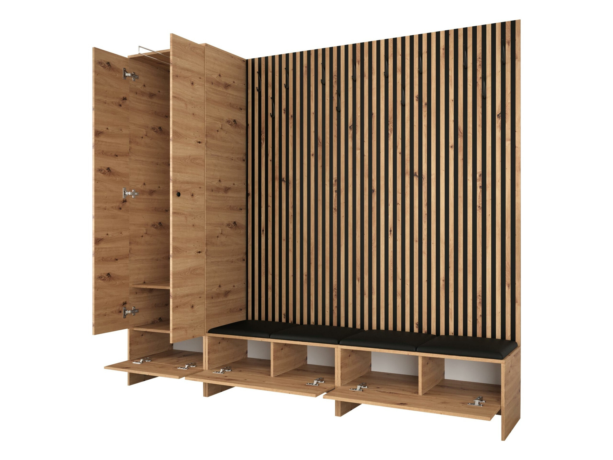 Priekšnama komplekts Hartford 484 (Artisan ozols + Soft 017)