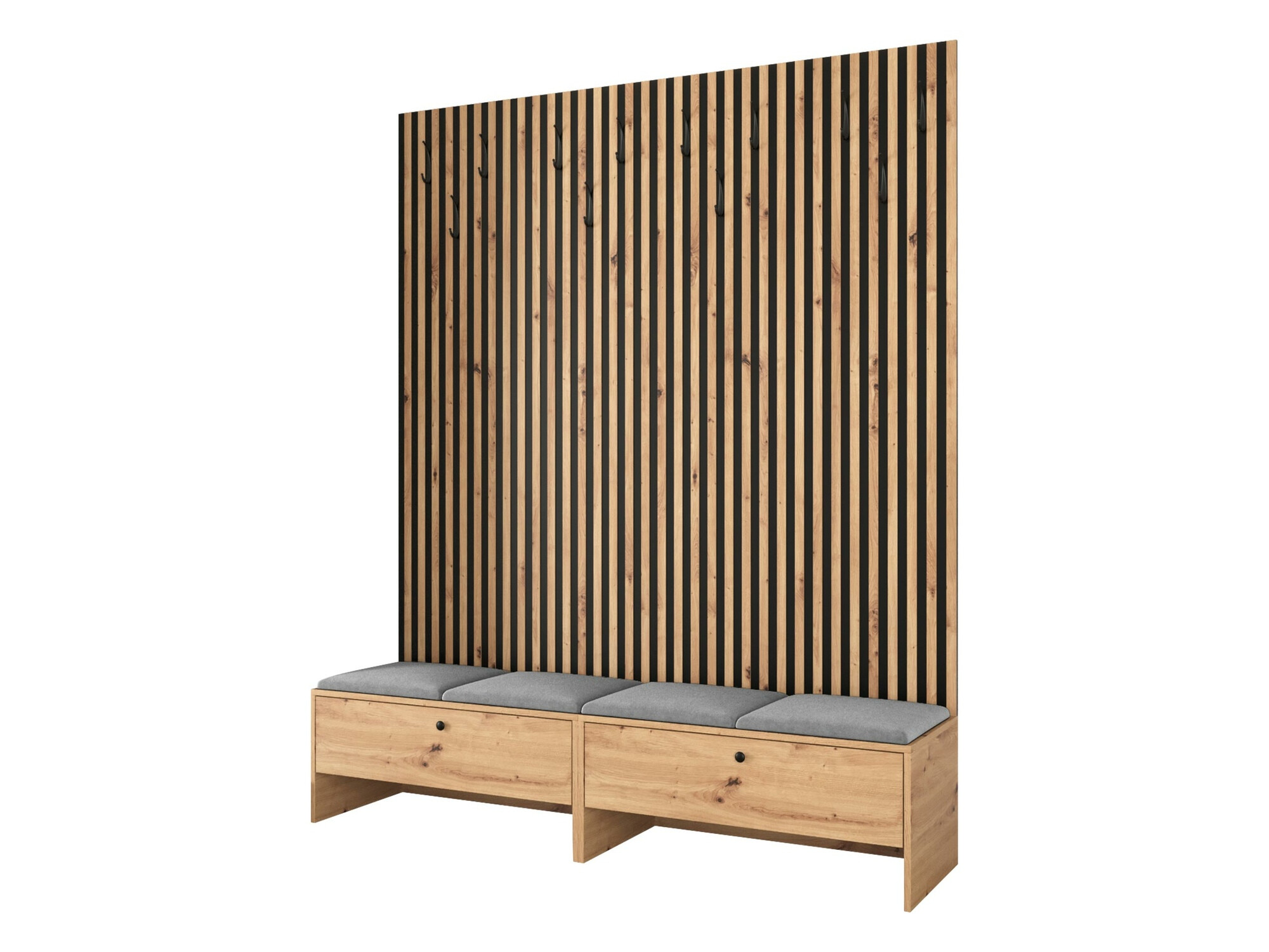 Прихожая Hartford 485 (Artisan дуб + Manila 16)