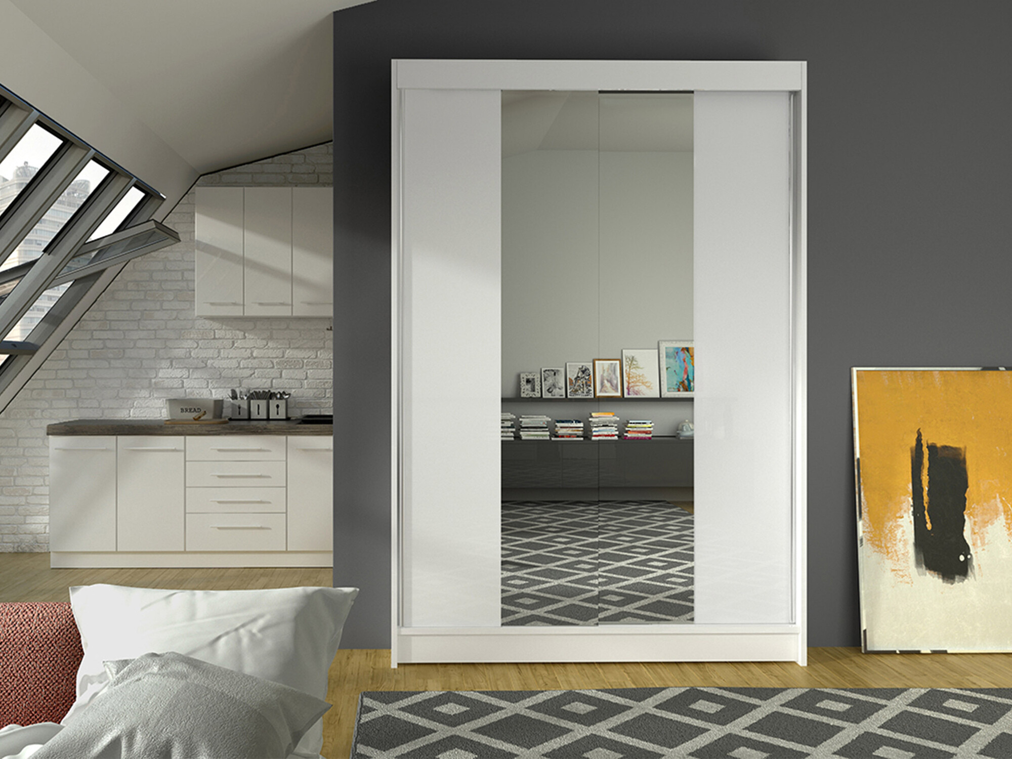 Шкаф Closico 148 (Белый)