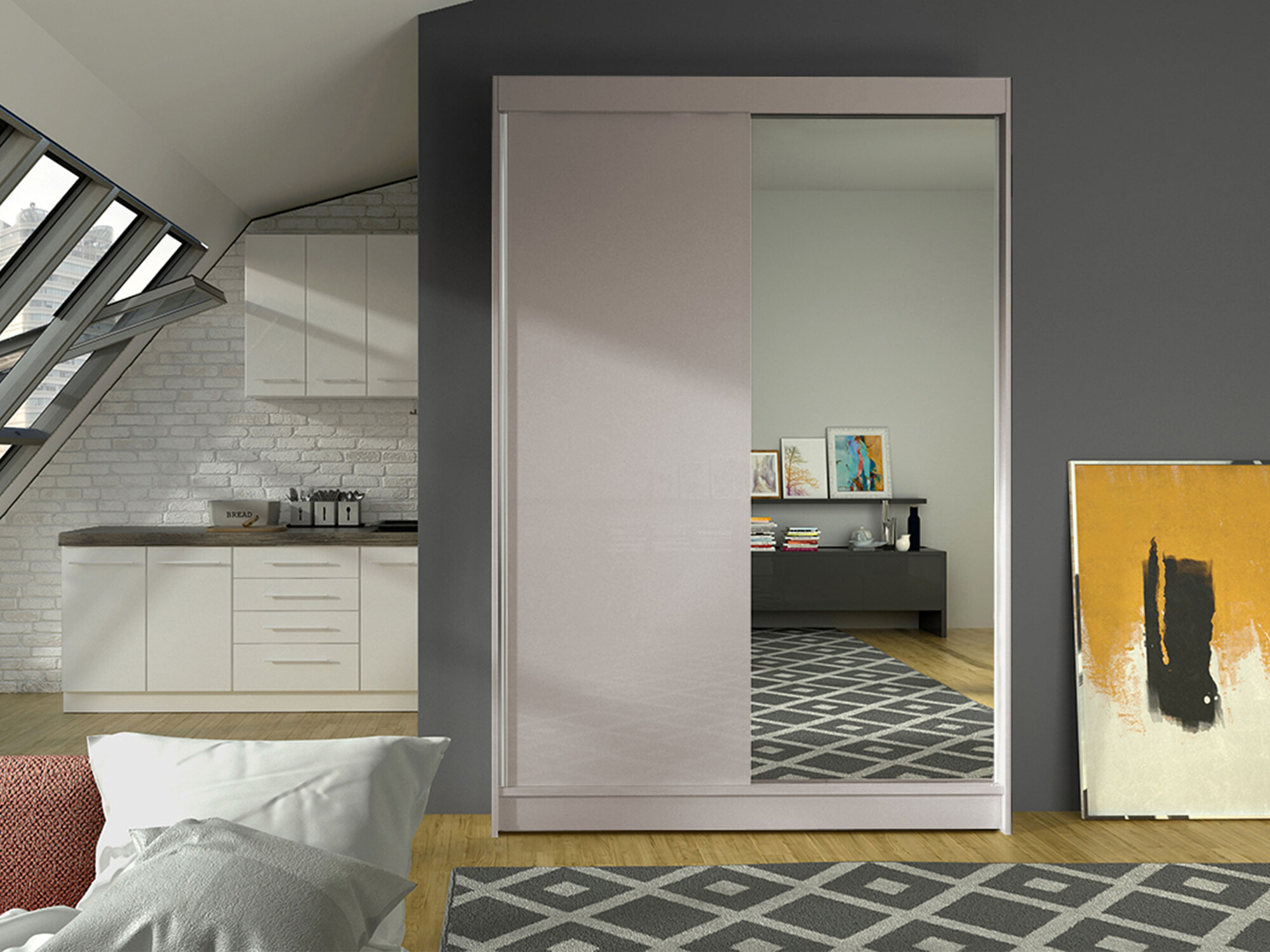 Skapis Closico 147 (Kašmirs)