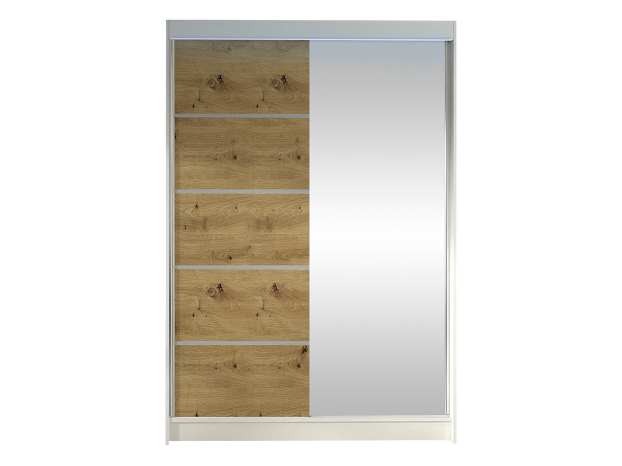 Skapis Closico Salvor III (Balts + Artisan ozols)