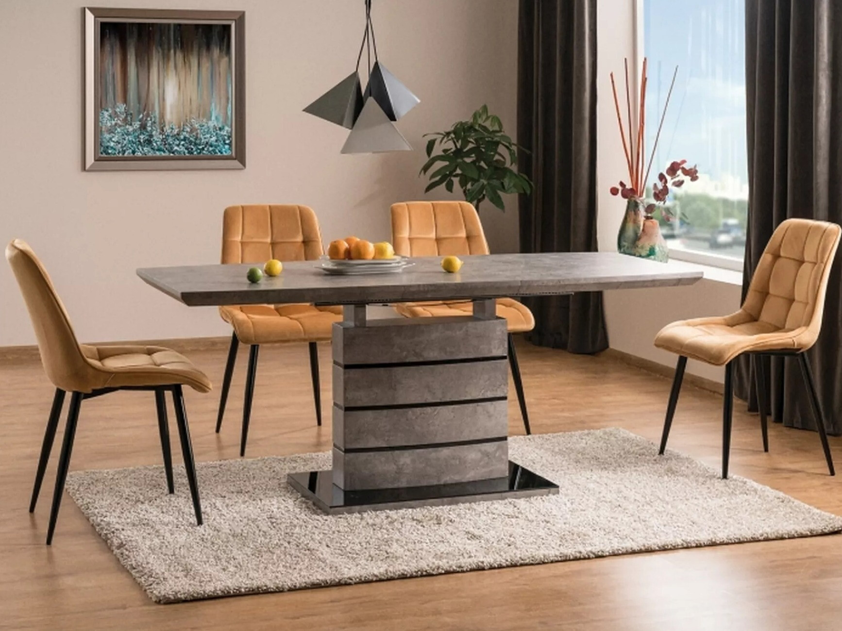 Krēsls Detroit 752 (Dzeltens)