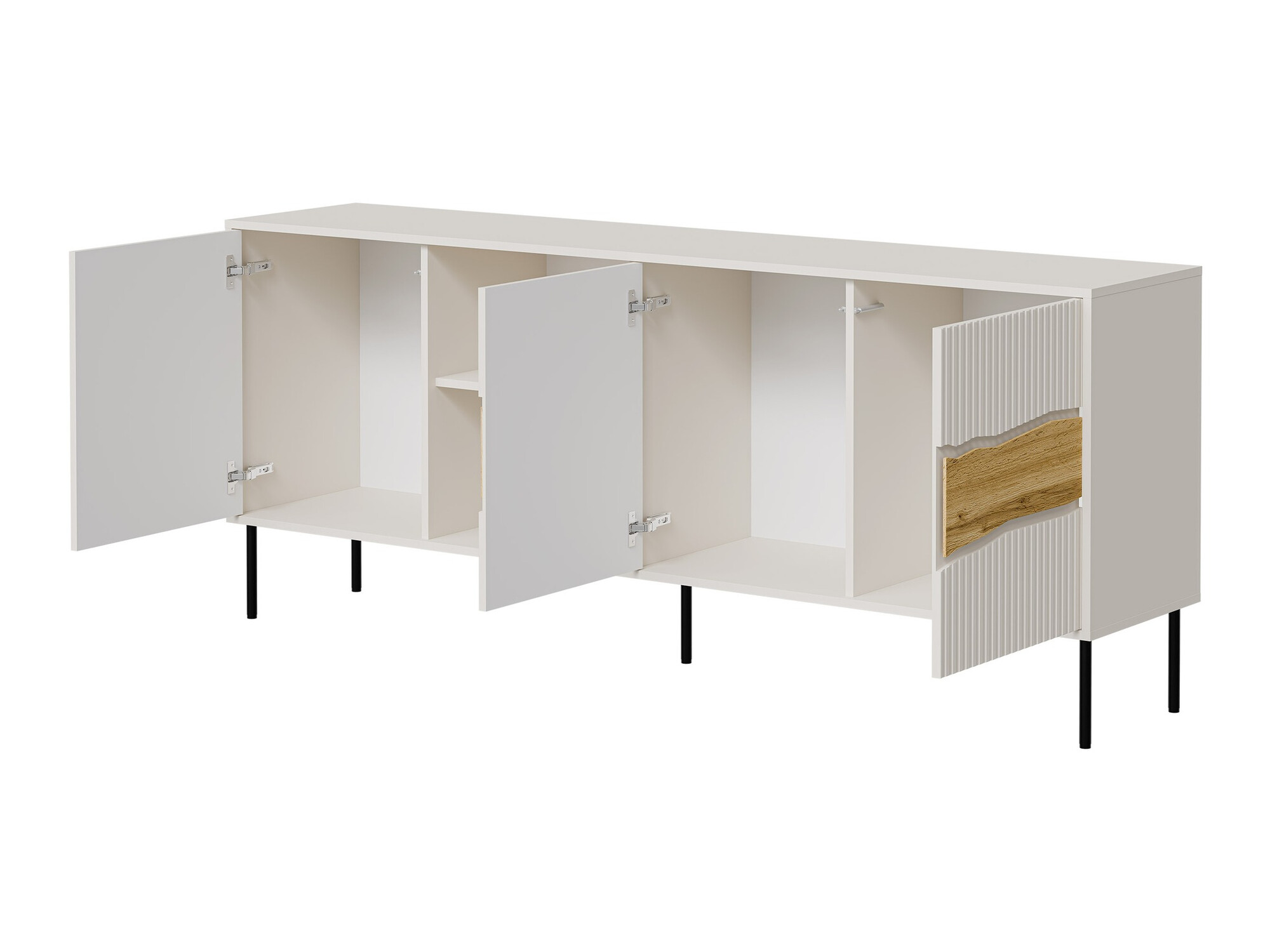 Набор для гостиной Monevare 105 (Дуб вотан + Кашемир)