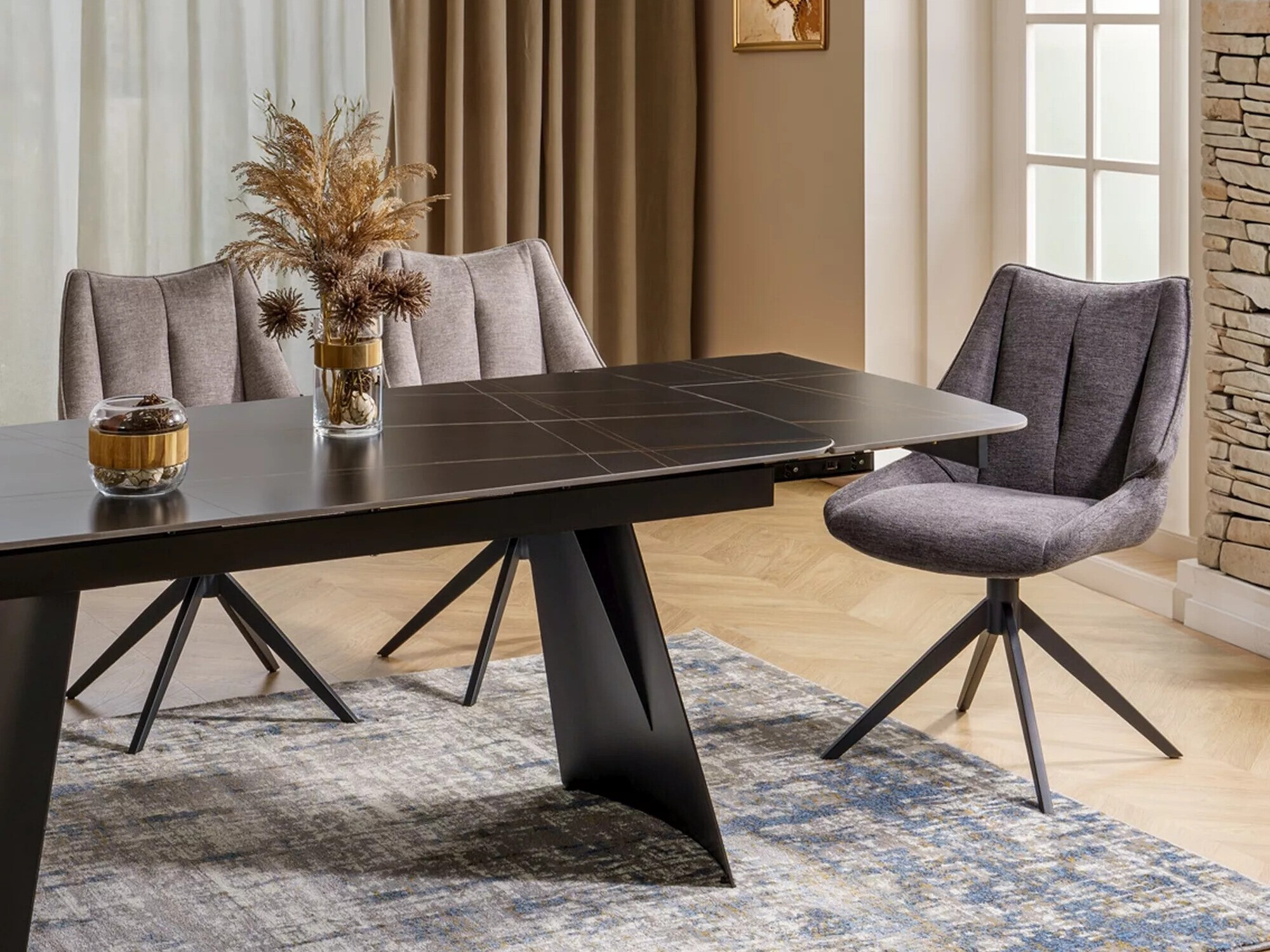 Стул Detroit 414 (Светло-серый)