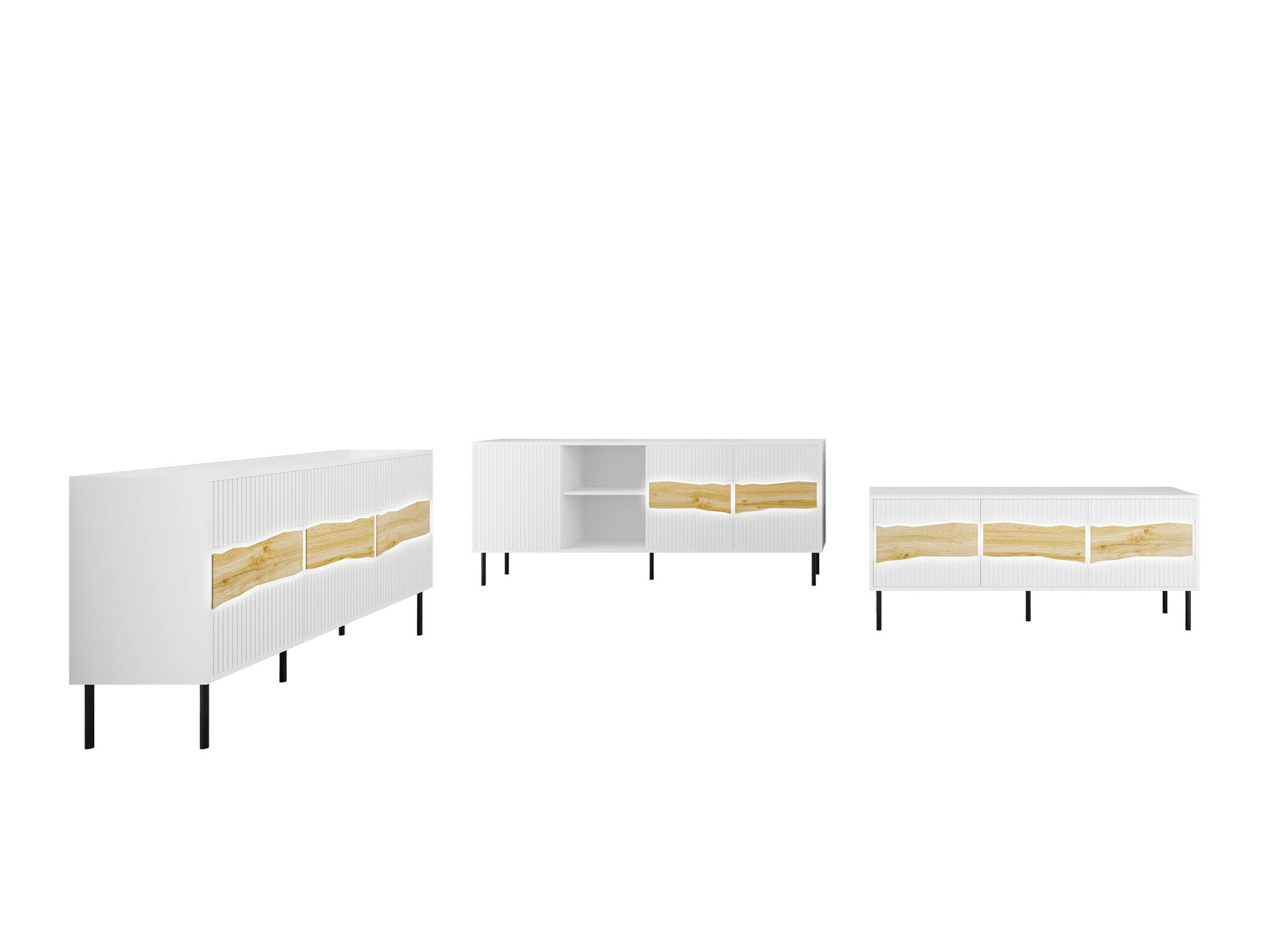 Viesistabas komplekts Monevare 105 (Votan ozols + Kašmirs)