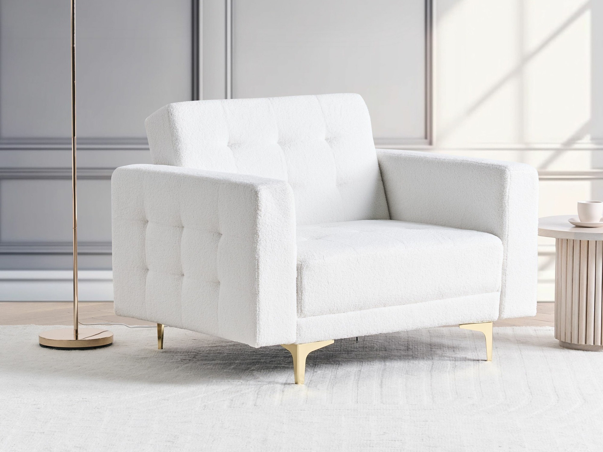 Krēsls Felvena 107 (Balts)