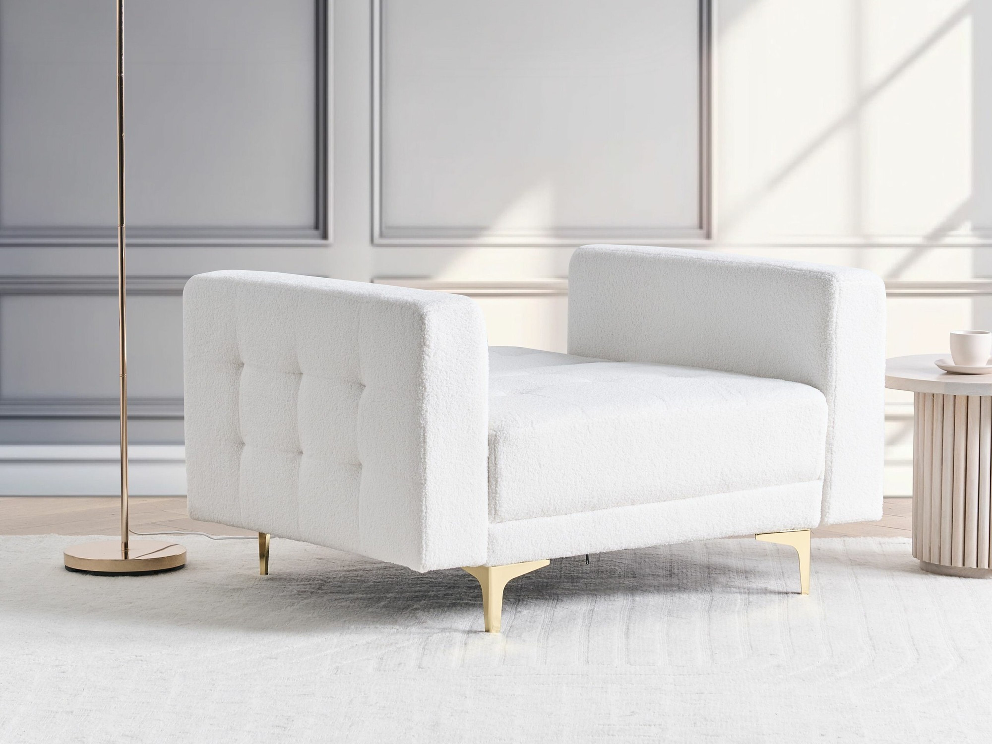 Krēsls Felvena 107 (Balts)