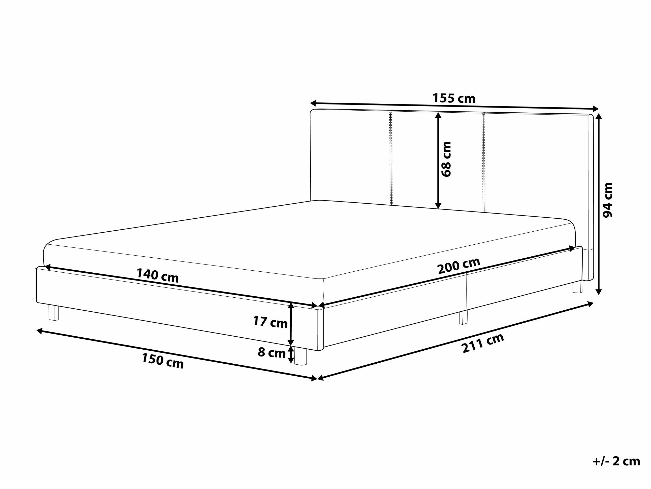 Кровать Berwyn 589 (Серый)